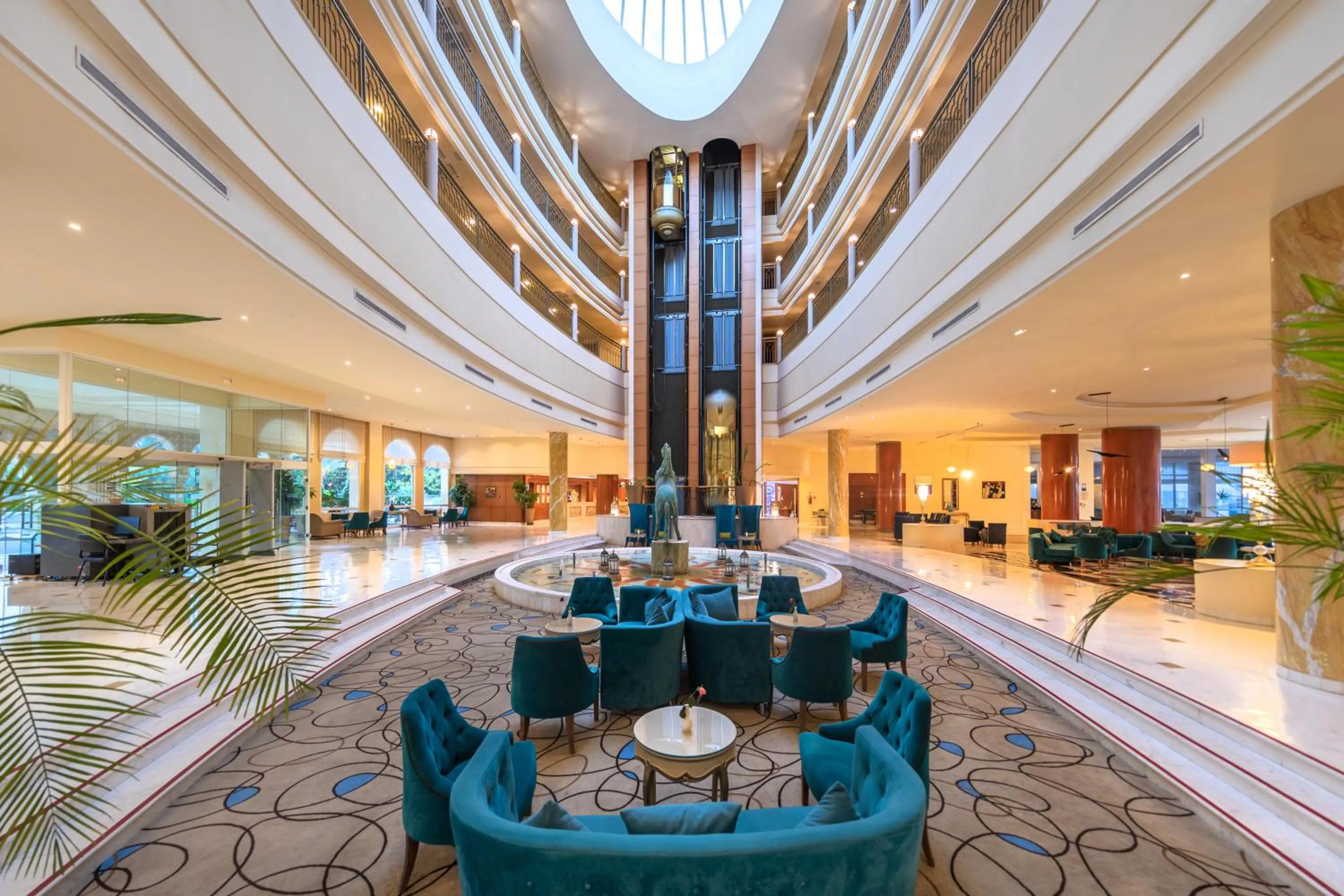 Lobby or reception in Steigenberger Marhaba Thalasso Hammamet