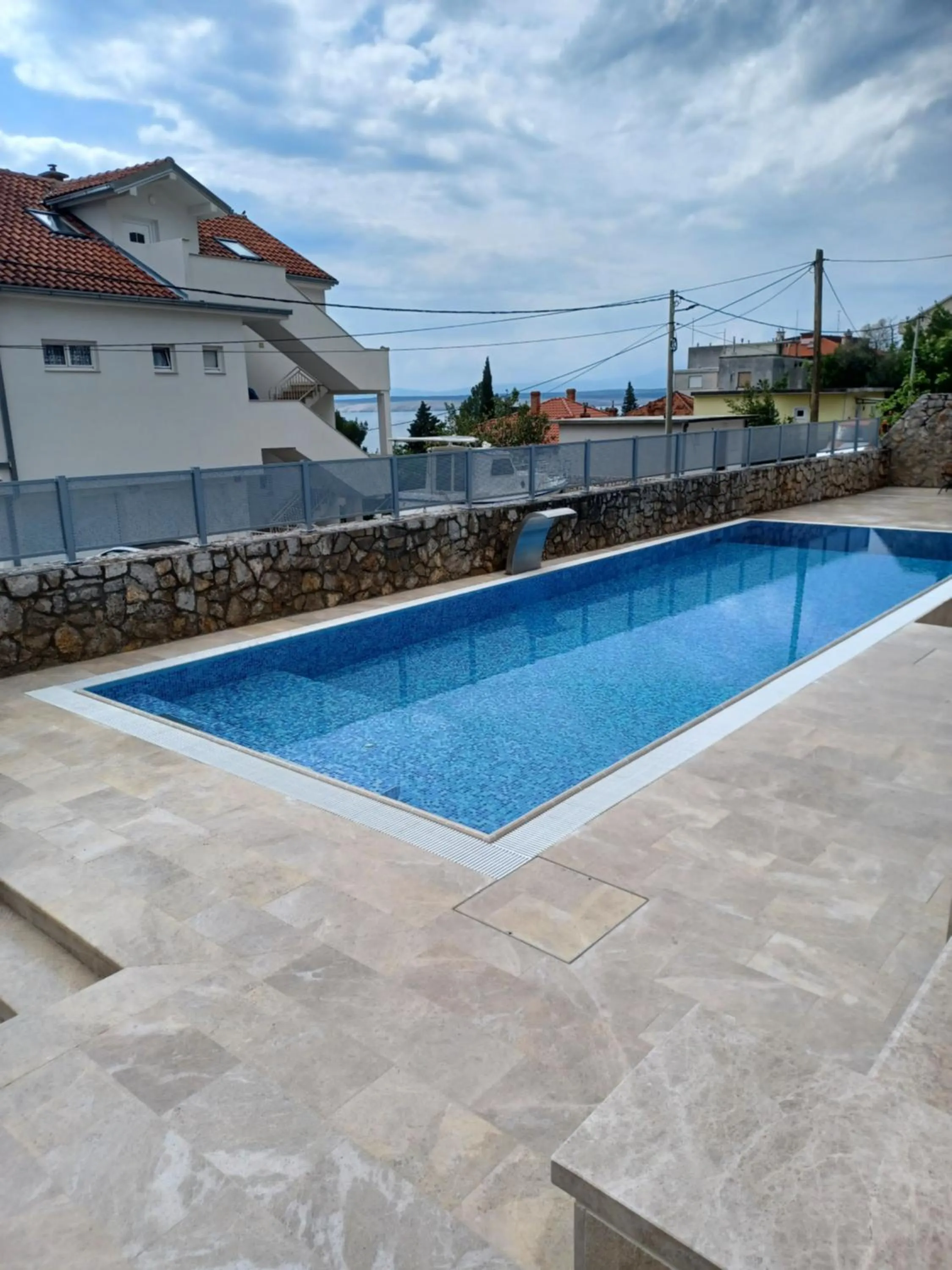 Pool view in Hotel Abalone