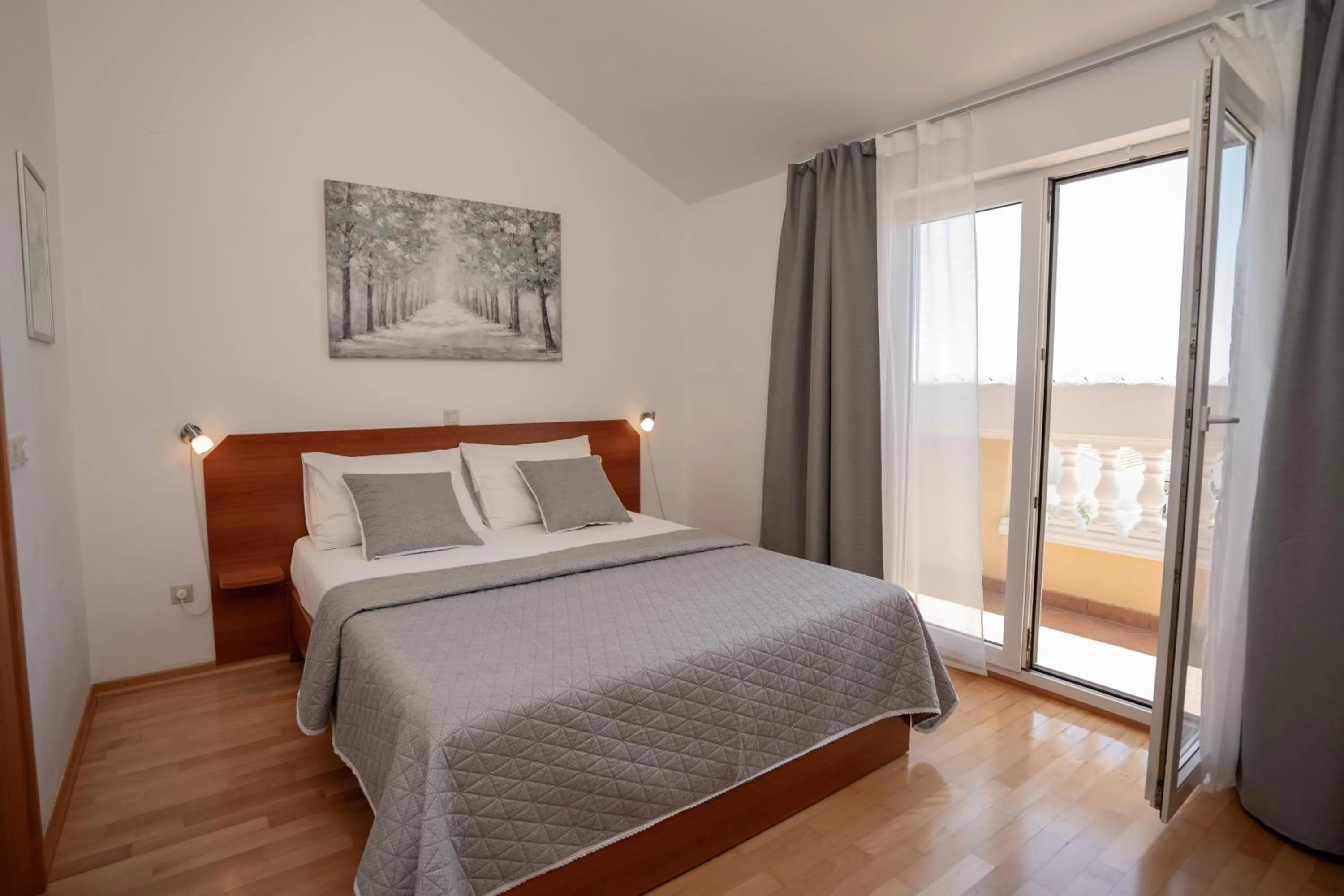 Bedroom, Bed in Pansion Villa Bok