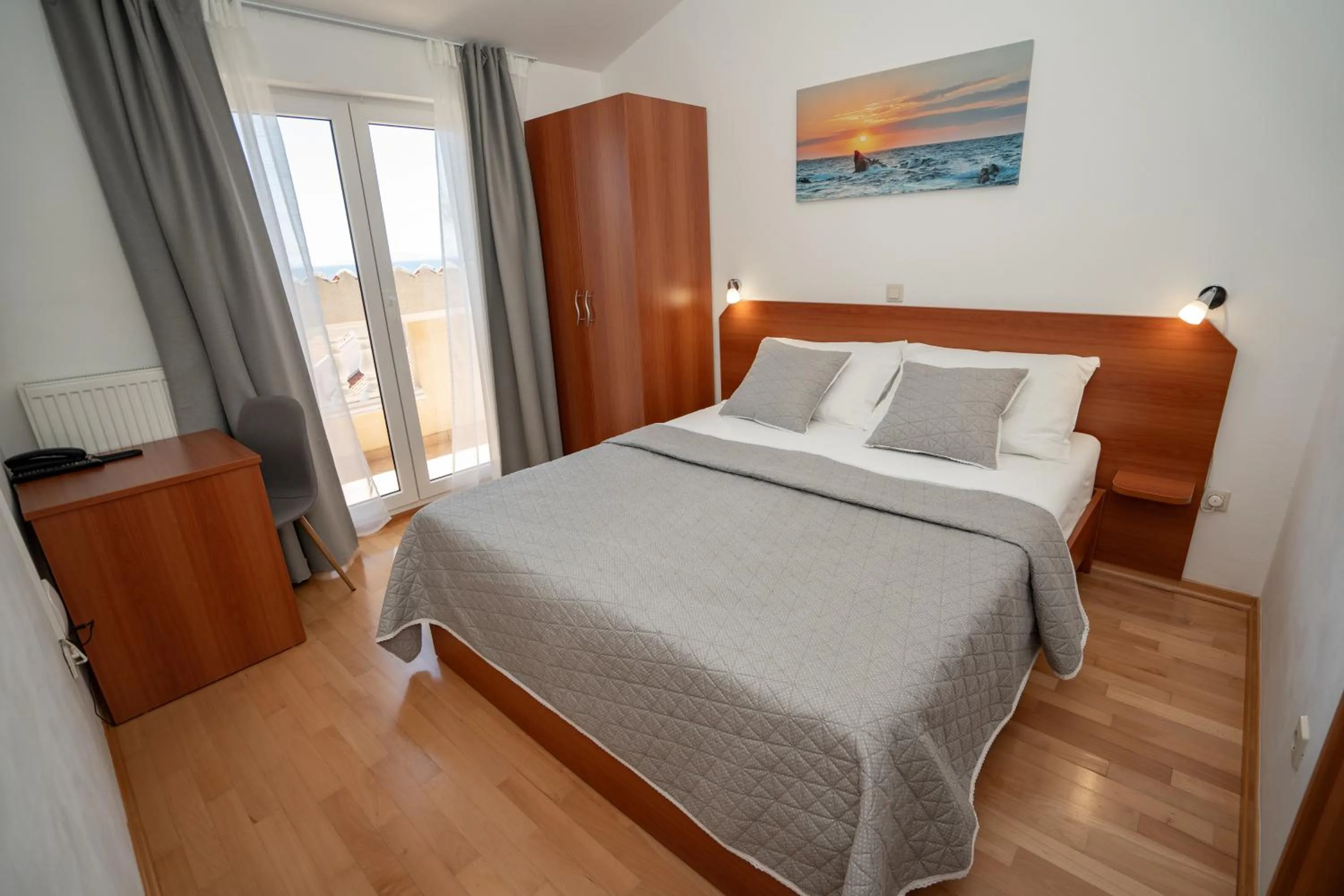 Bedroom, Bed in Pansion Villa Bok