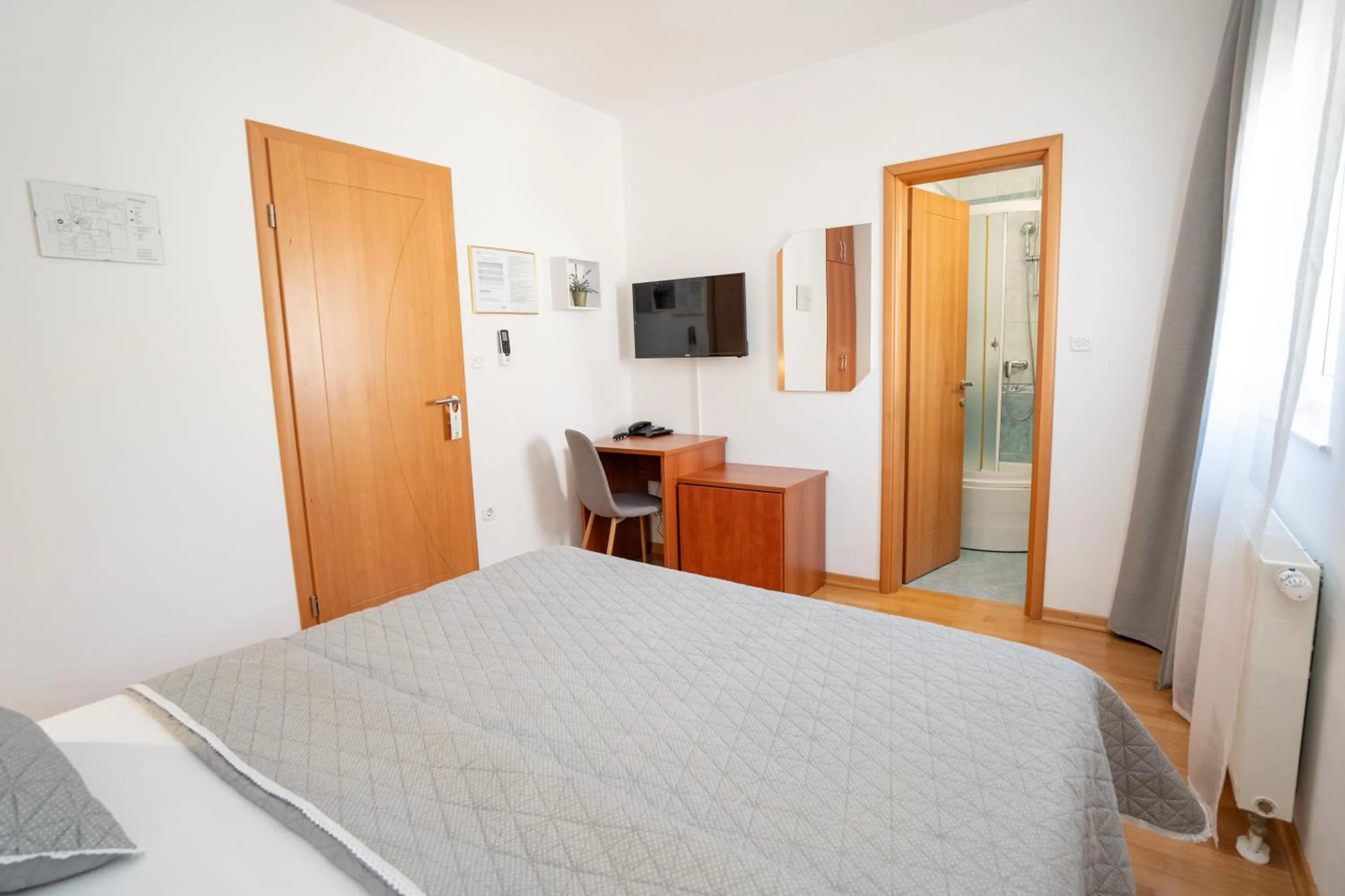 Bedroom, Bed in Pansion Villa Bok