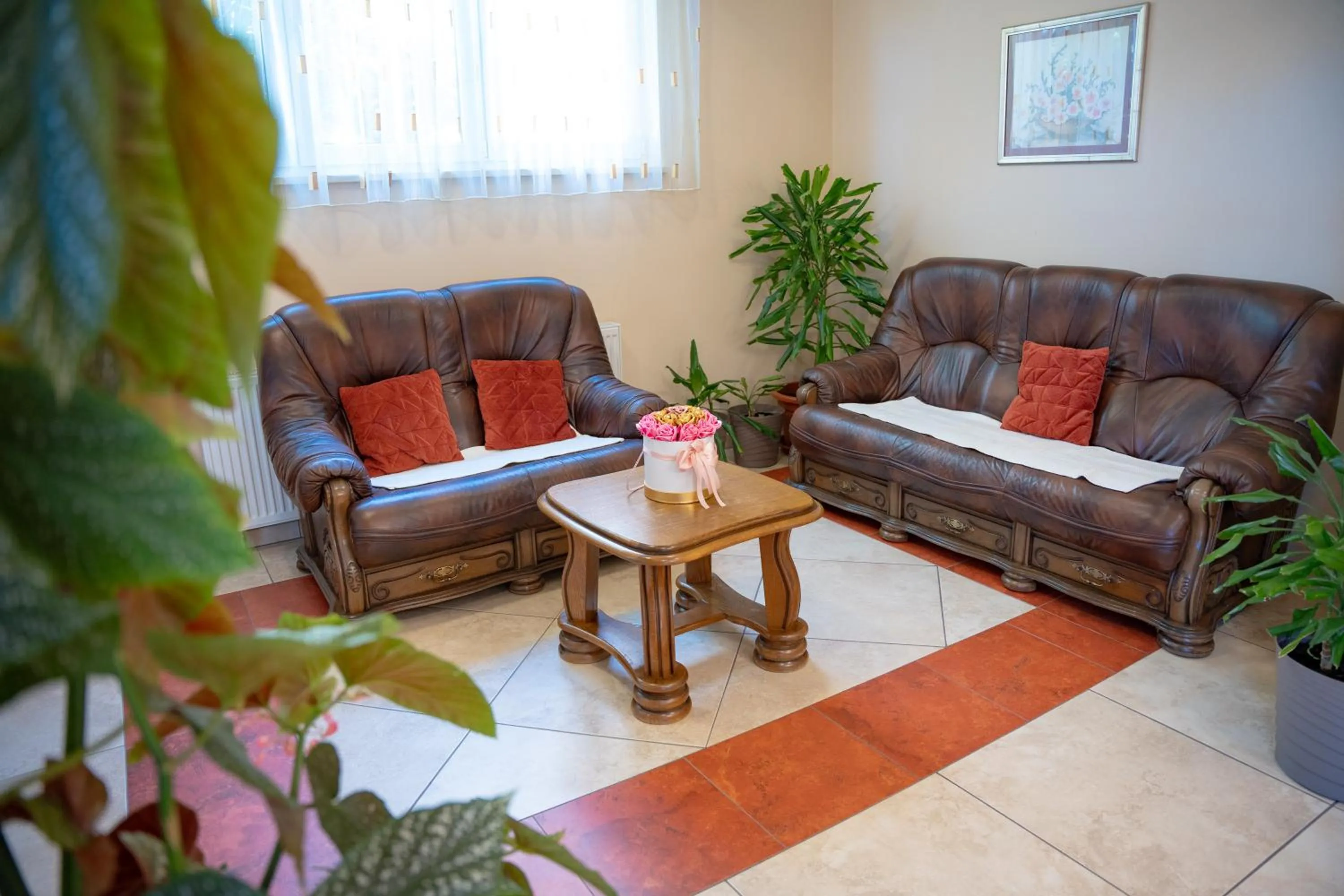 Lobby or reception in Pansion Villa Bok