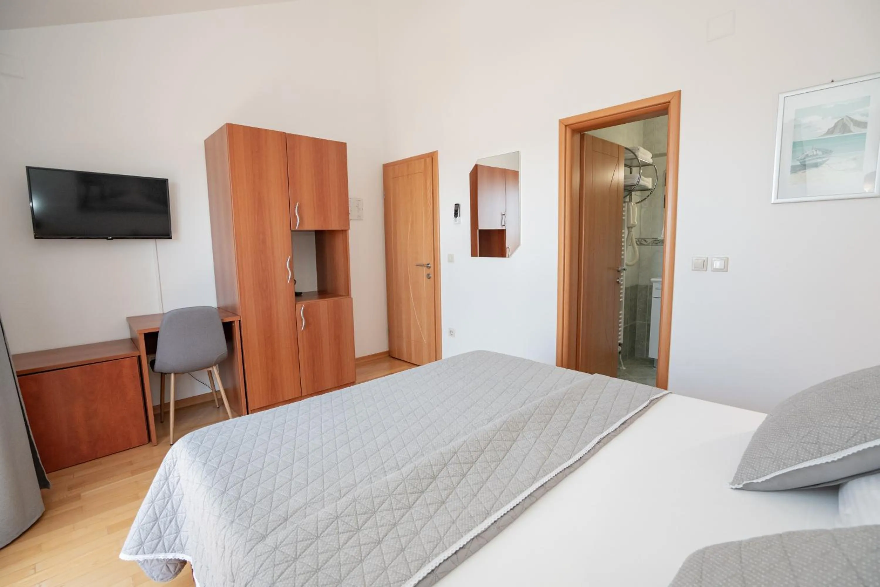 Bedroom, Bed in Pansion Villa Bok