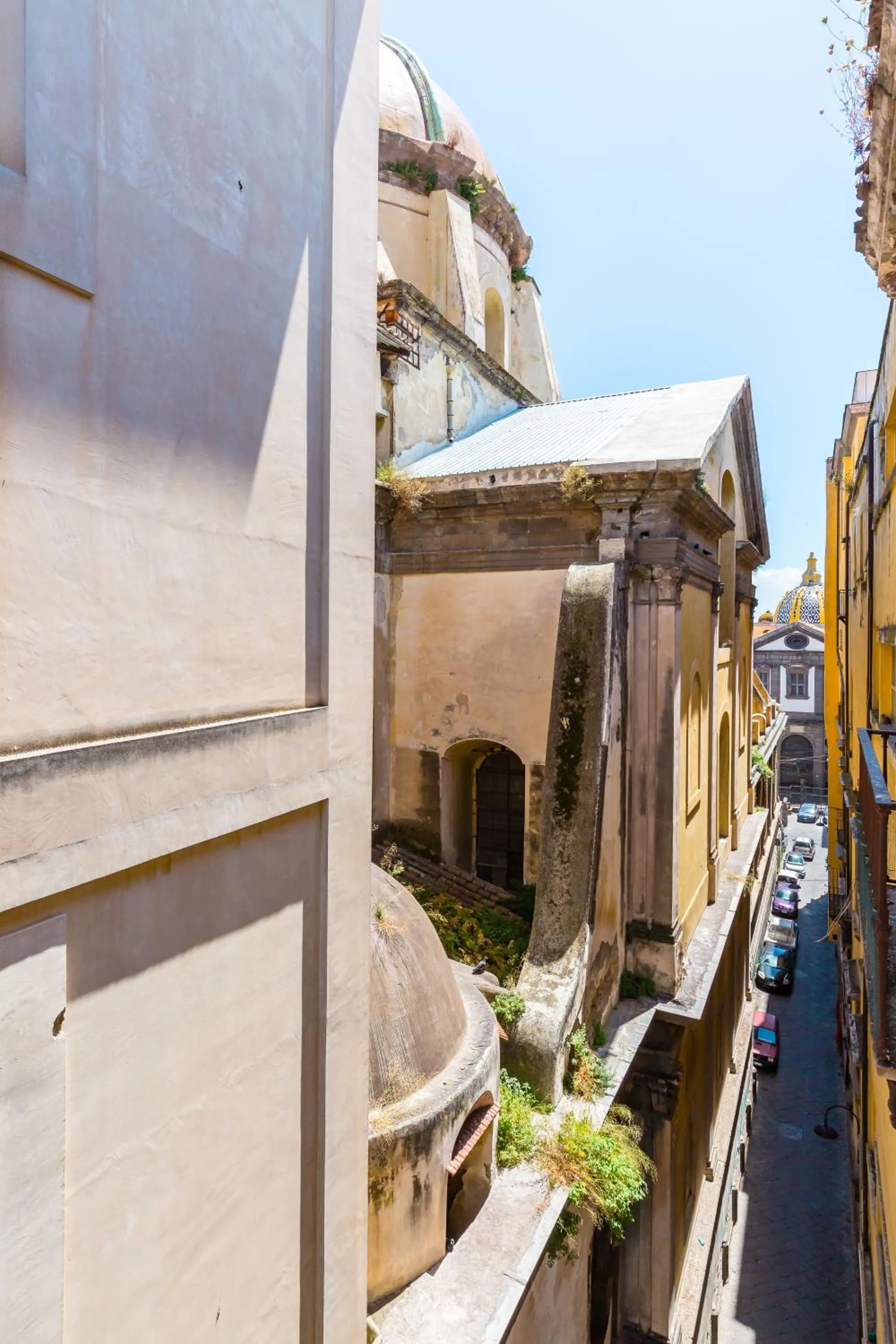 Property building in B&B Antica Napoli