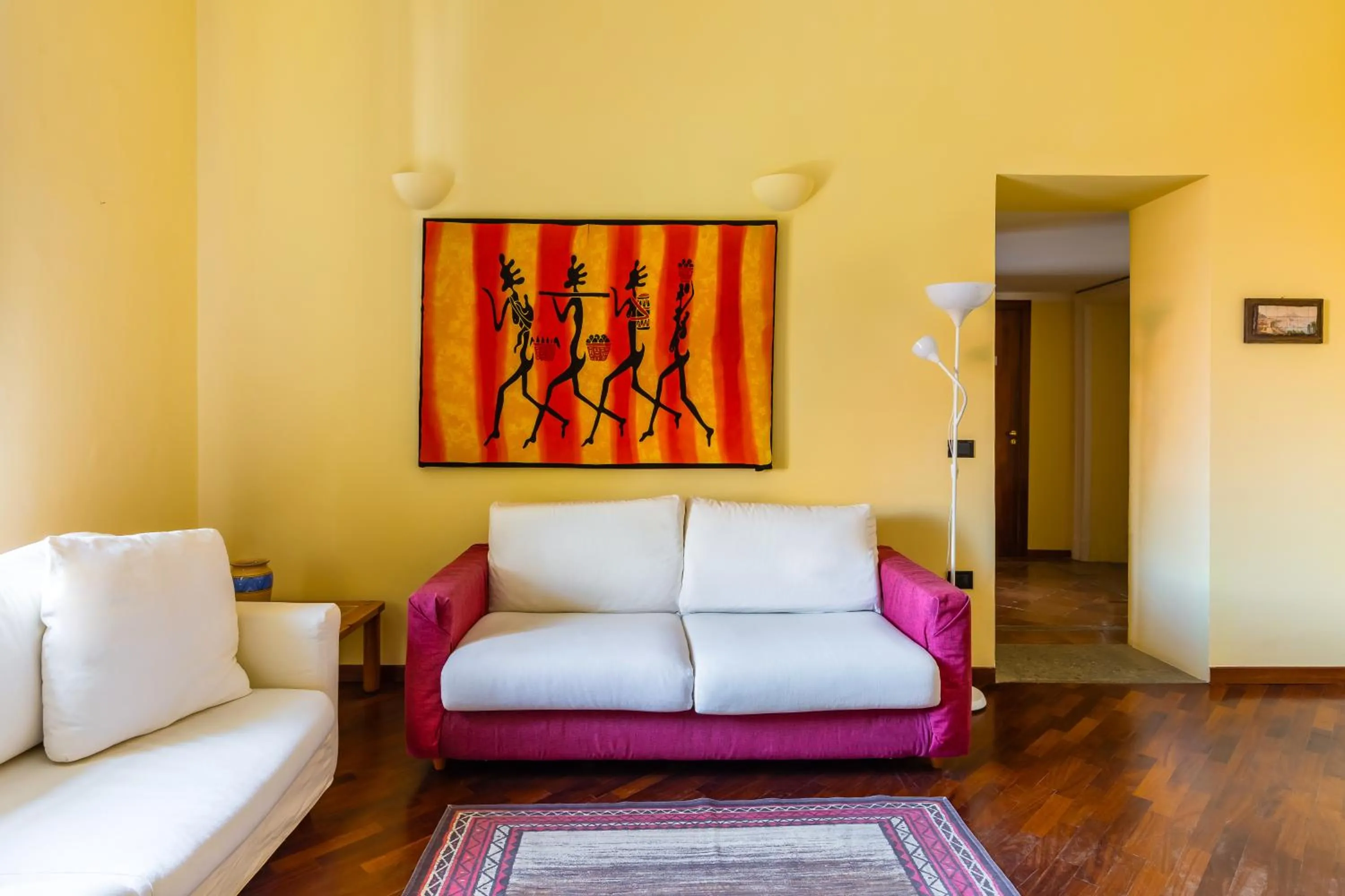 Living room in B&B Antica Napoli