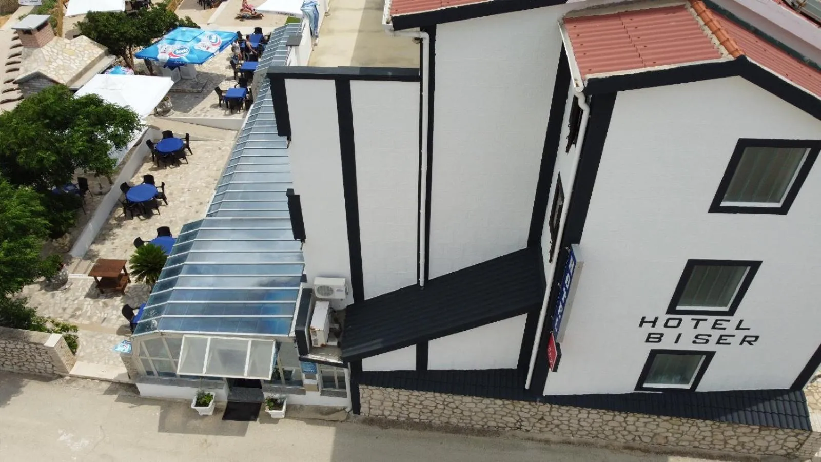 Property building in Hotel Biser