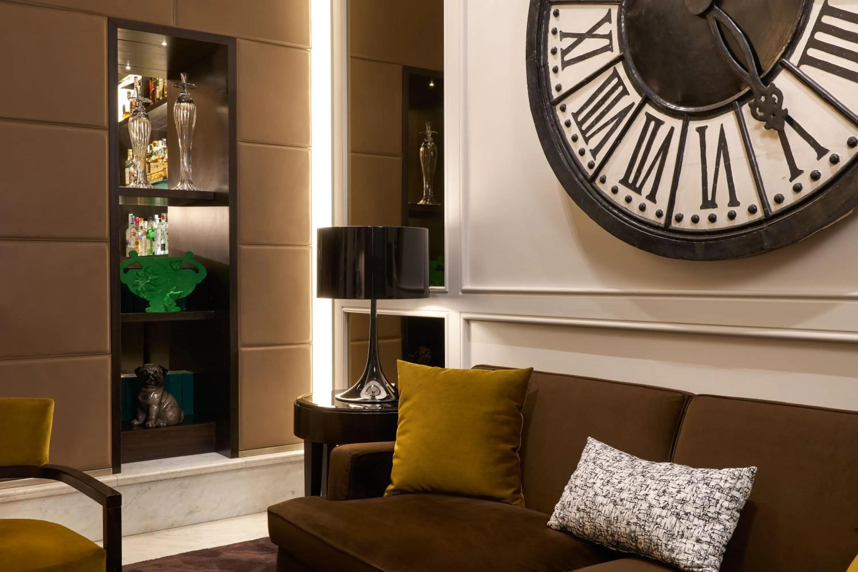 Seating area in Mascagni Luxury Rooms & Suites