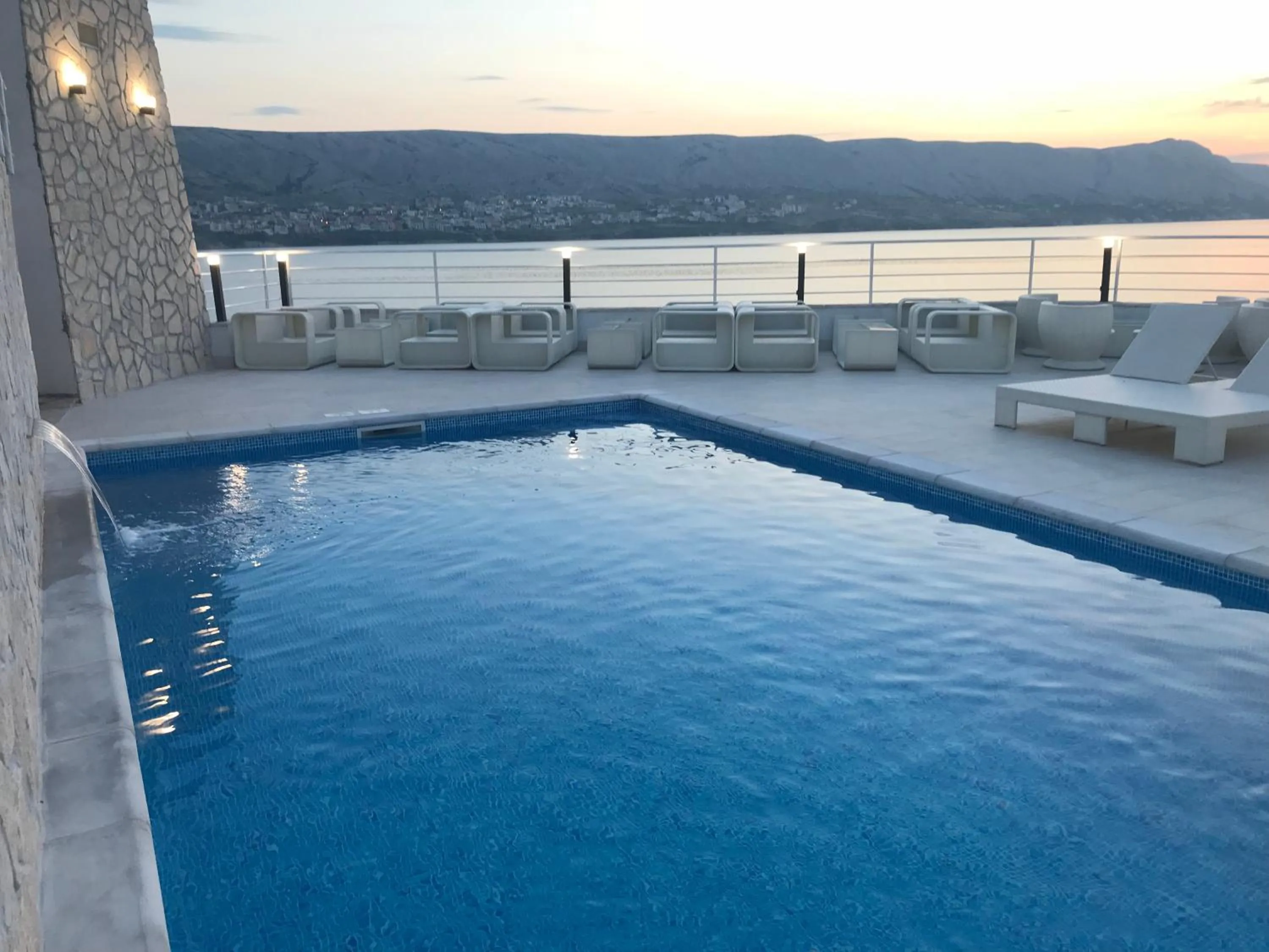 Swimming pool in Hotel Belveder