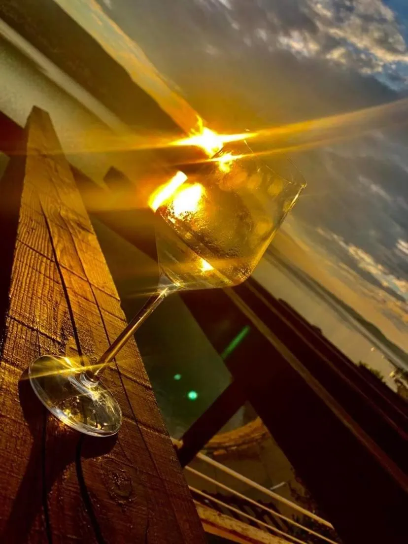 Sunset in Hotel Belveder