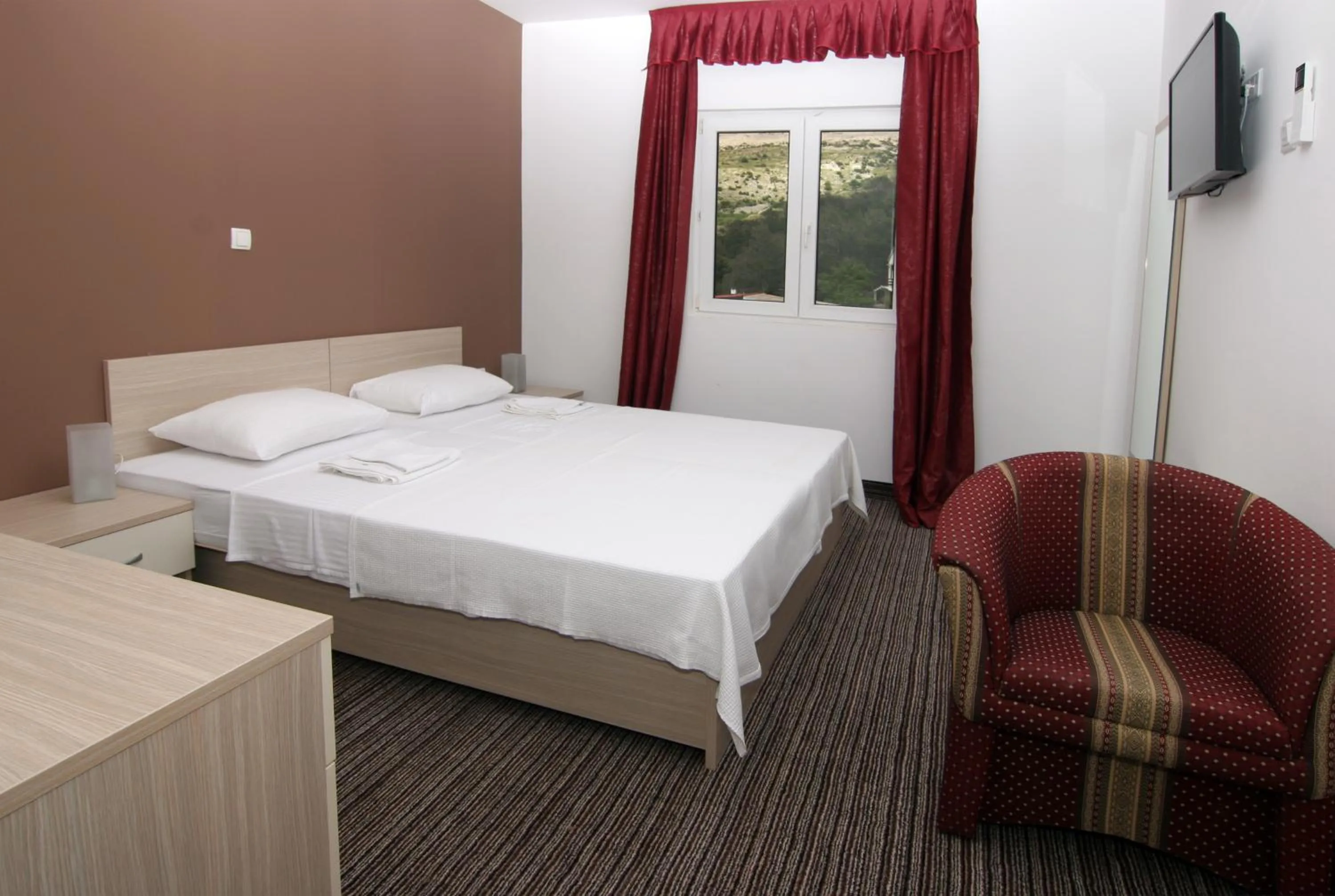 Bed in Hotel Belveder