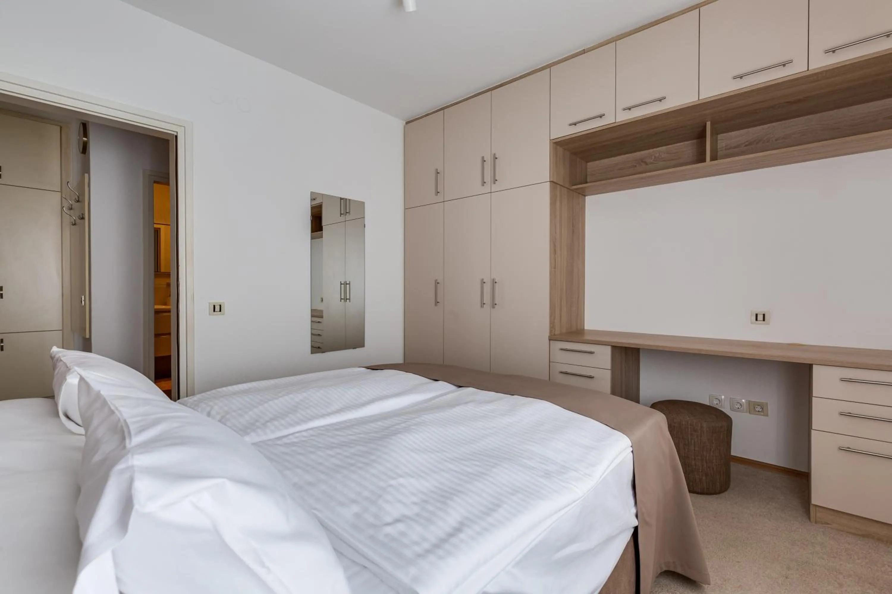 Bed in Hotel Marinko