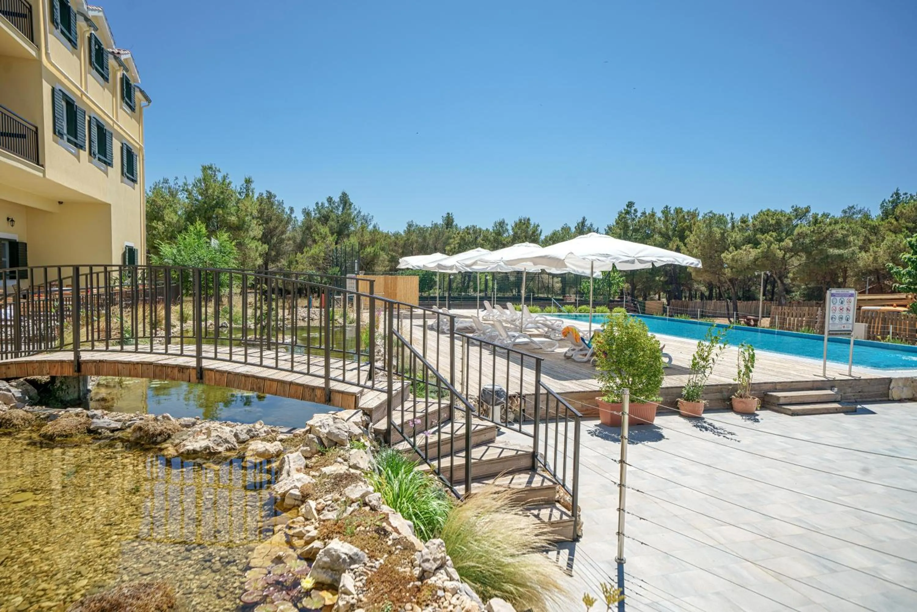 Garden in Hotel Vrata Krke