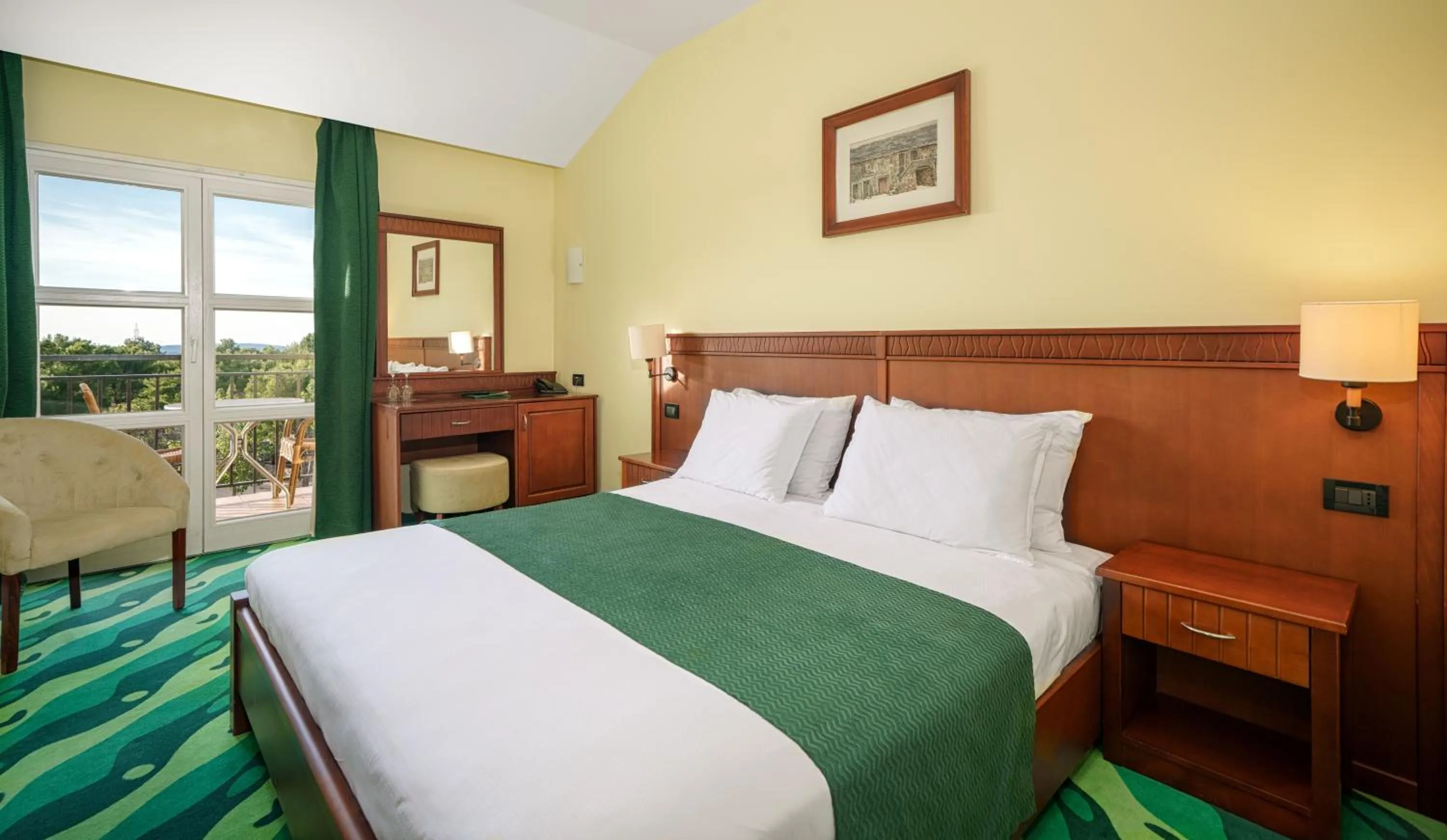 Bed in Hotel Vrata Krke