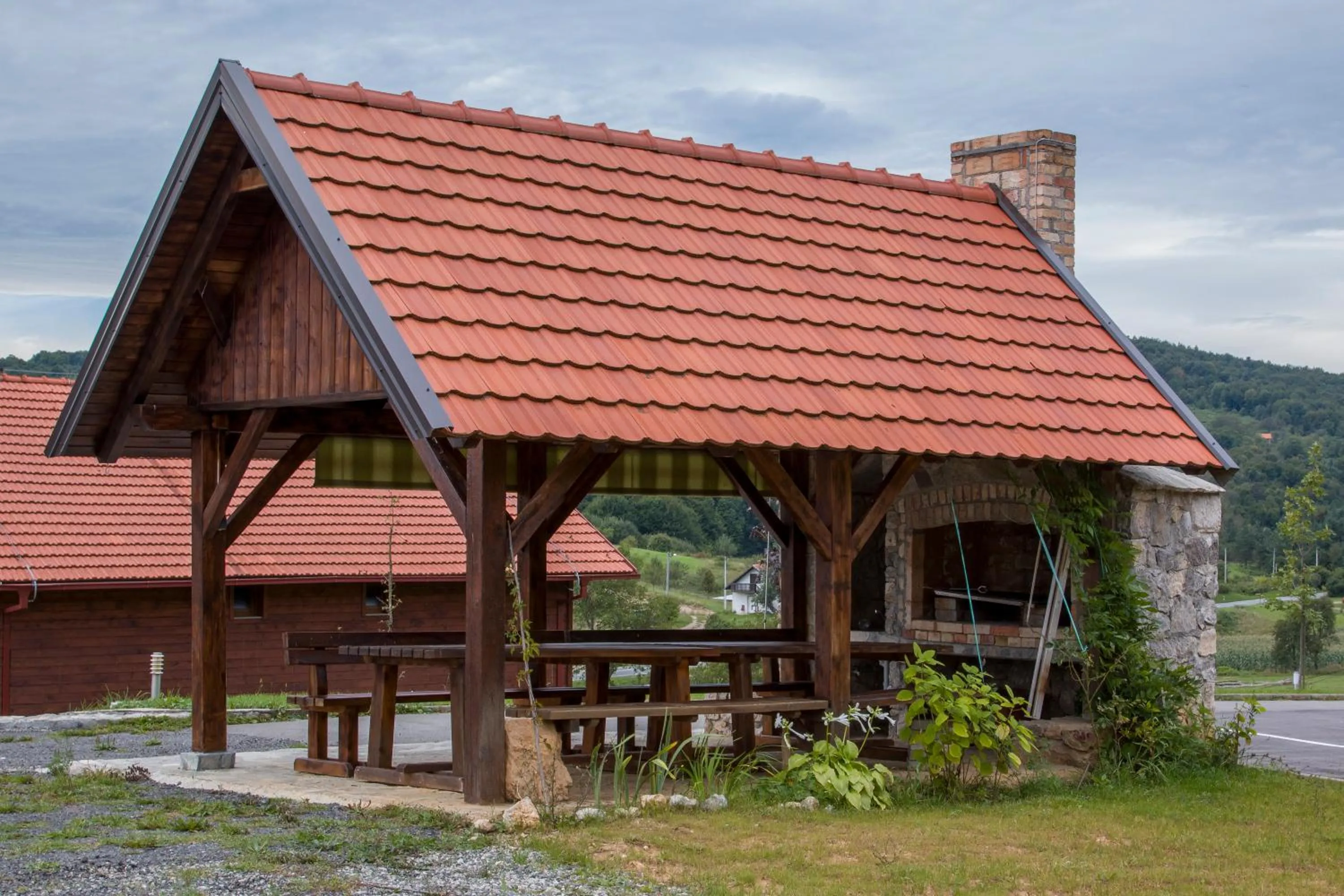 BBQ facilities in Tourist Center Marko