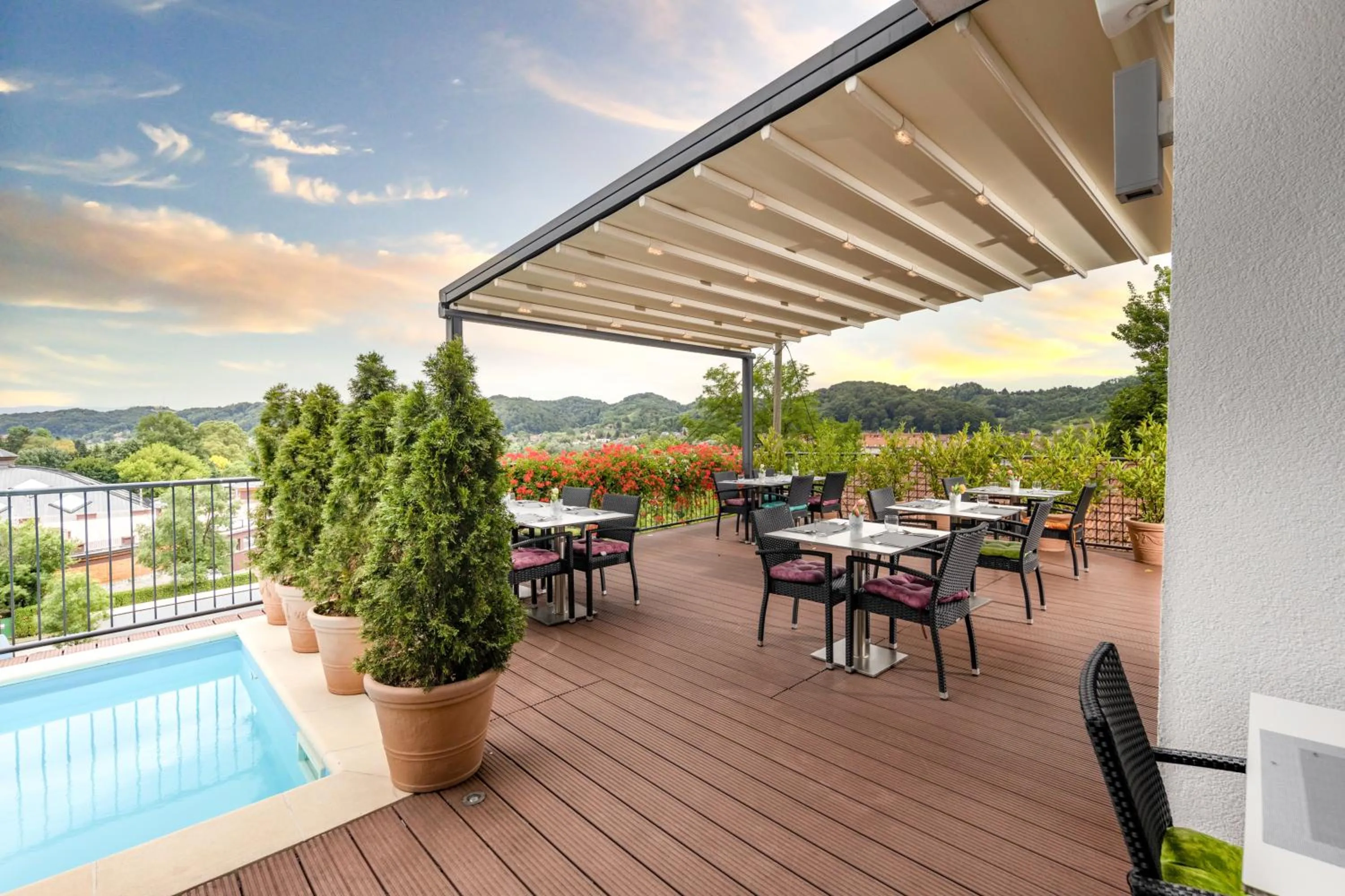 Restaurant/places to eat in Wellness Hotel Villa Magdalena