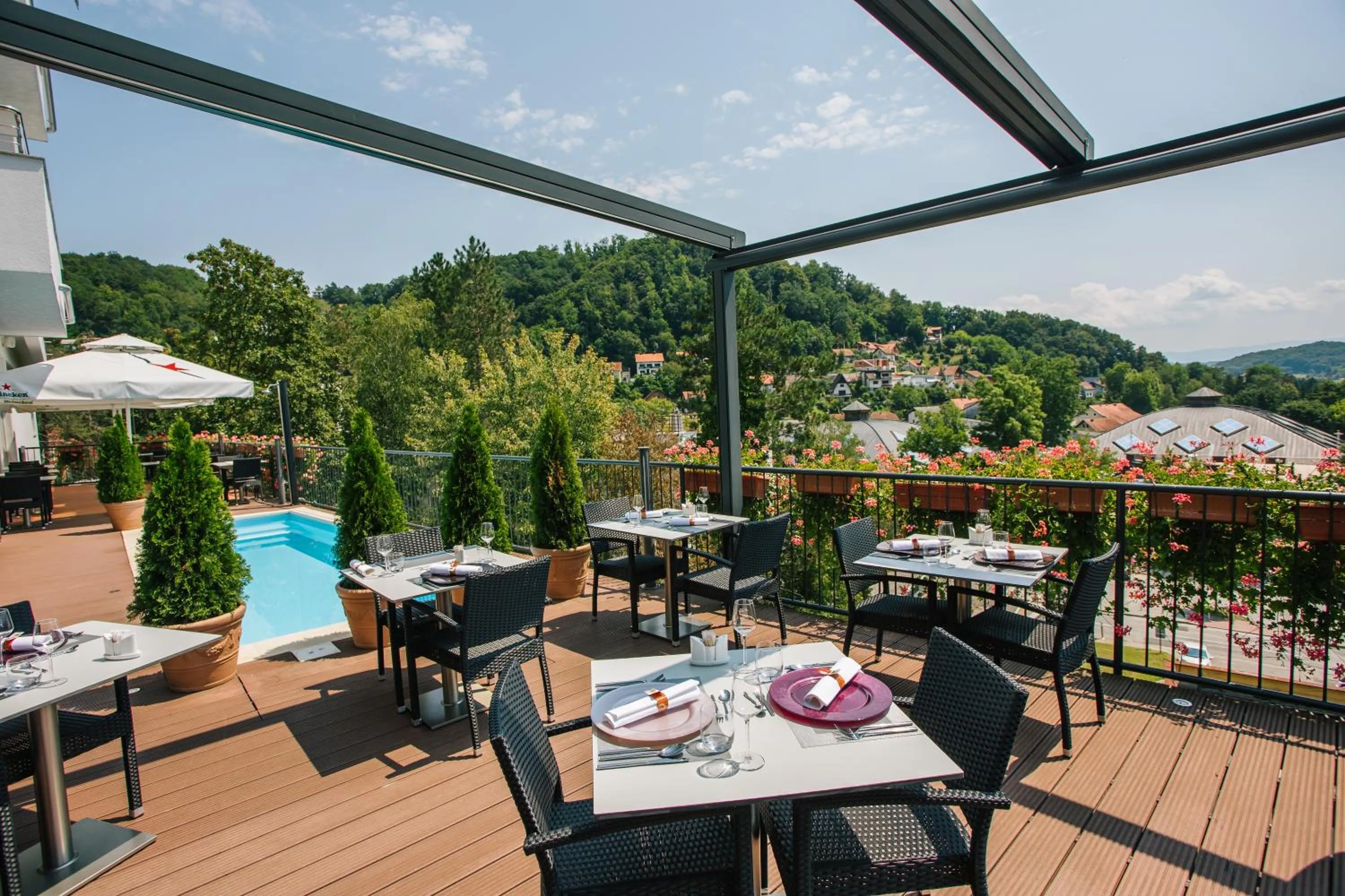 Restaurant/places to eat in Wellness Hotel Villa Magdalena