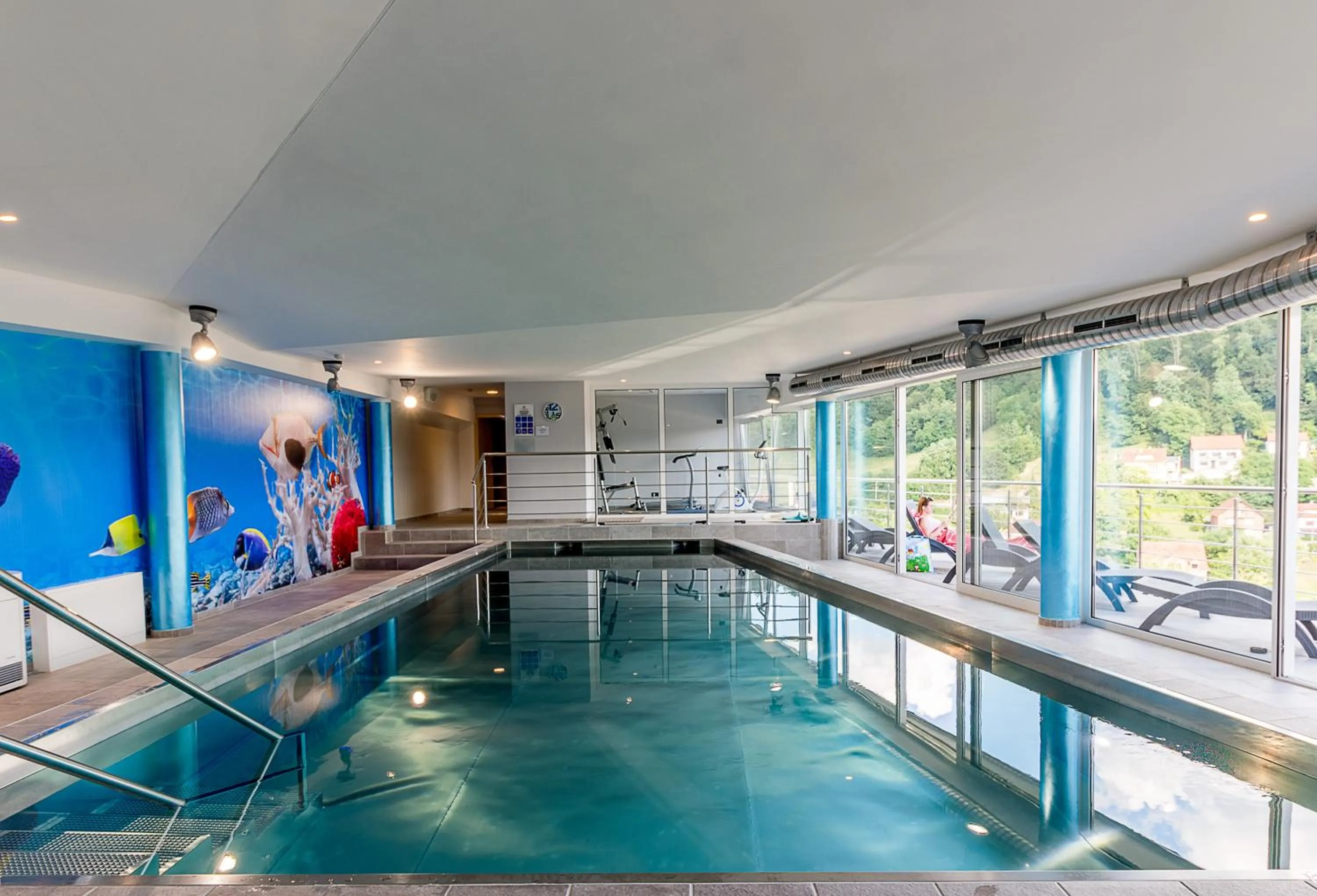 Swimming pool in Wellness Hotel Villa Magdalena