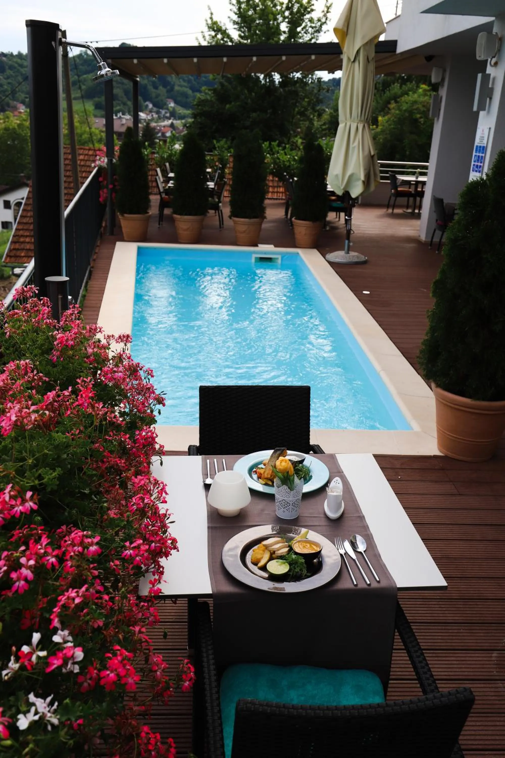 Balcony/Terrace in Wellness Hotel Villa Magdalena