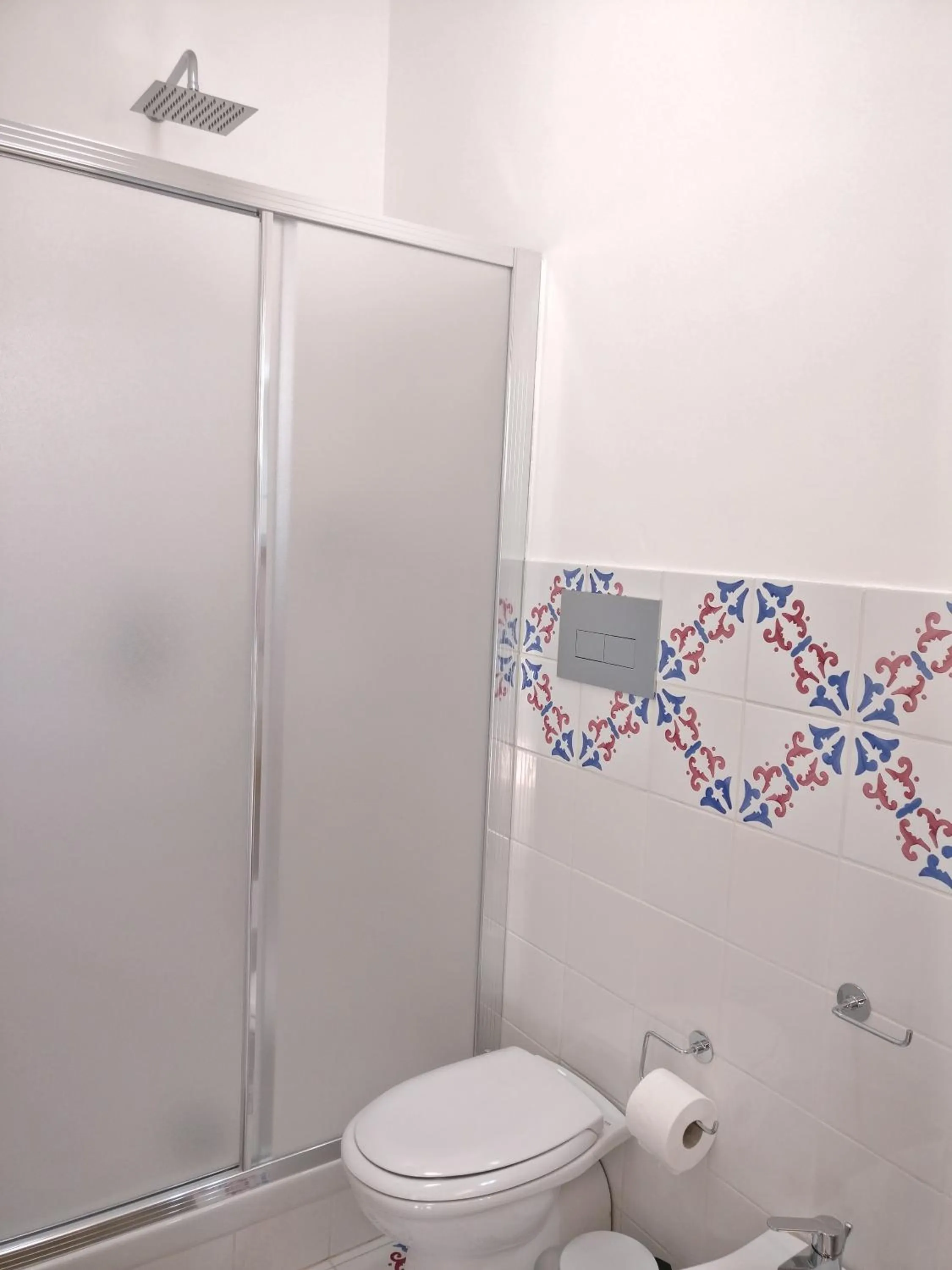 Shower in B&B Villa Maiolica