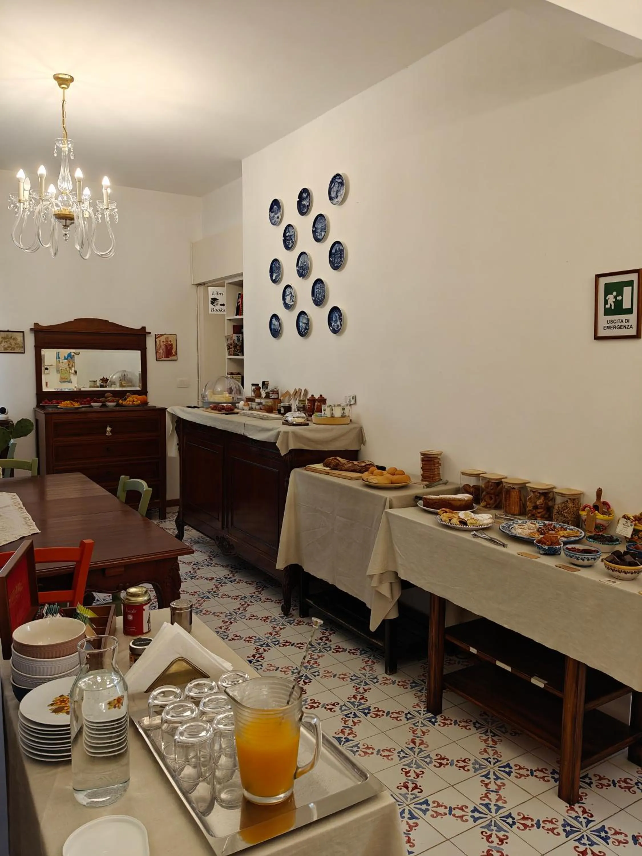 Breakfast in B&B Villa Maiolica