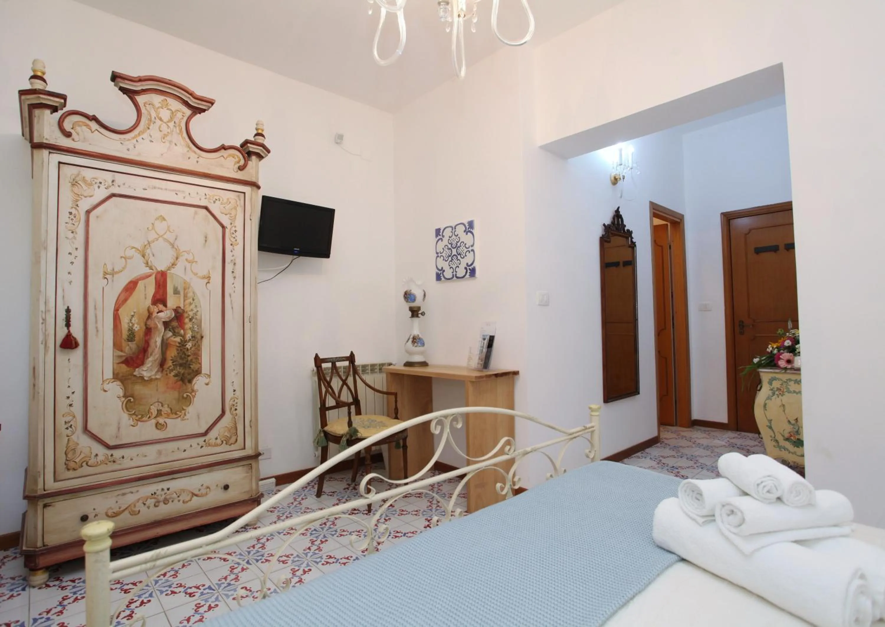 Bed in B&B Villa Maiolica