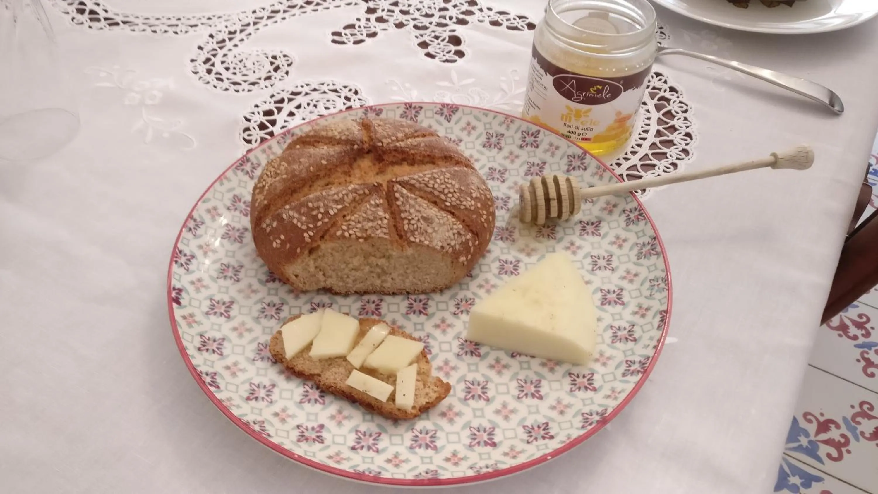 Italian breakfast in B&B Villa Maiolica