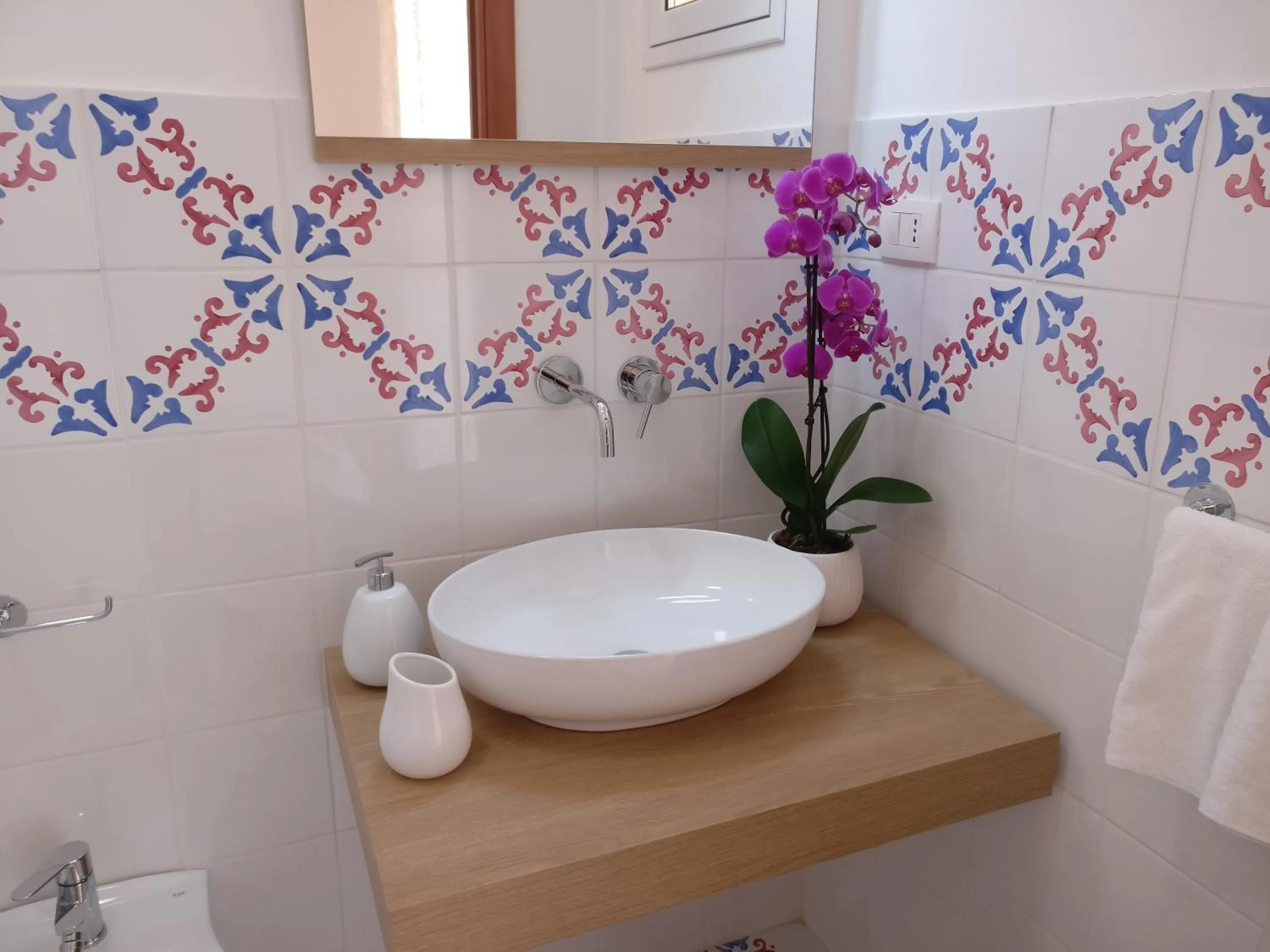 Bed in B&B Villa Maiolica