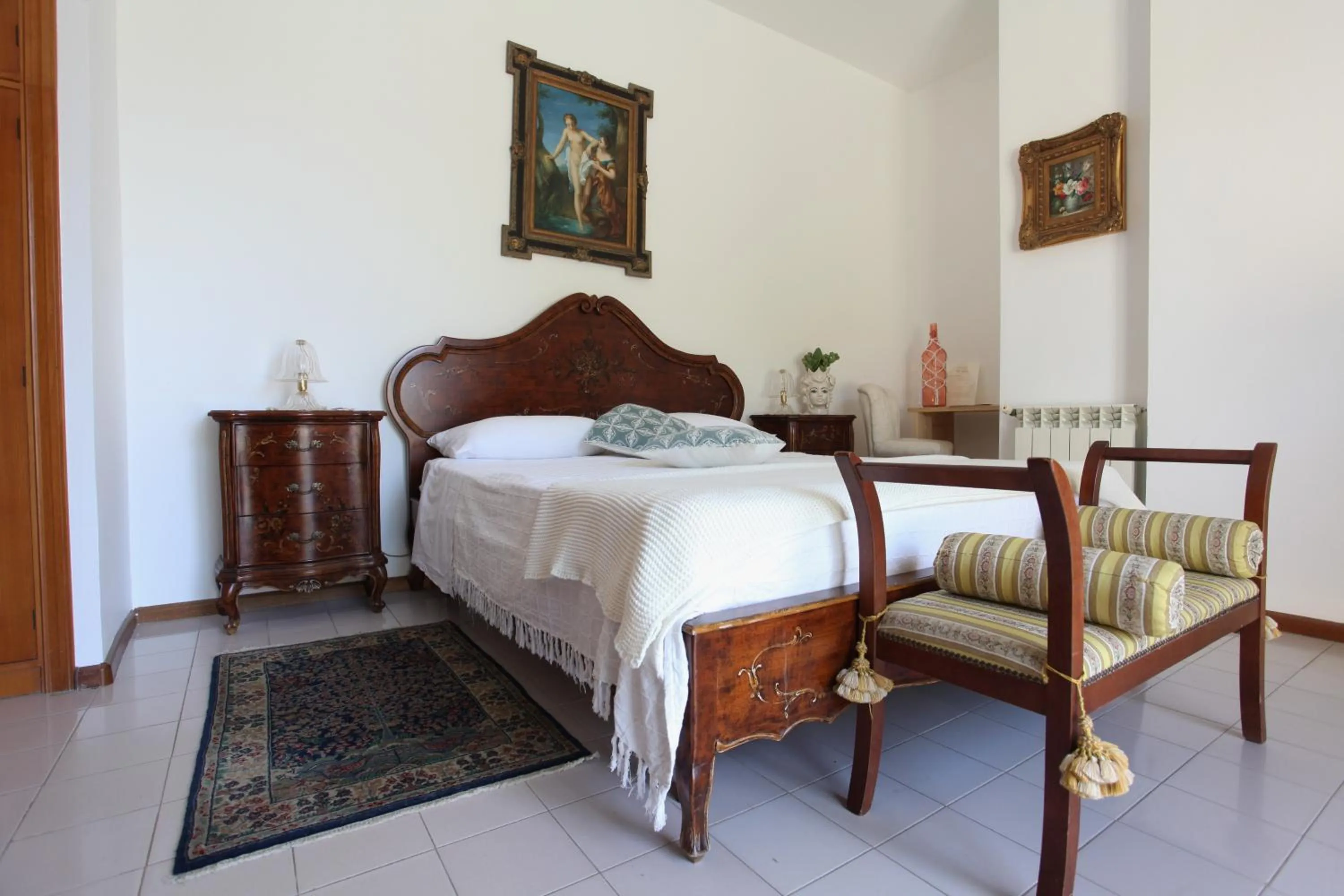Bed in B&B Villa Maiolica
