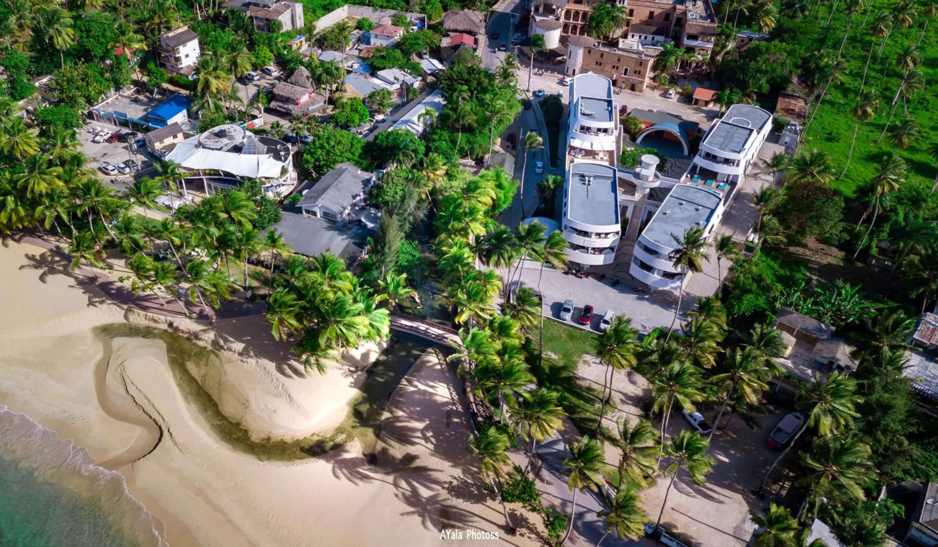 Bird's eye view in Puerto Plaza Las Terrenas