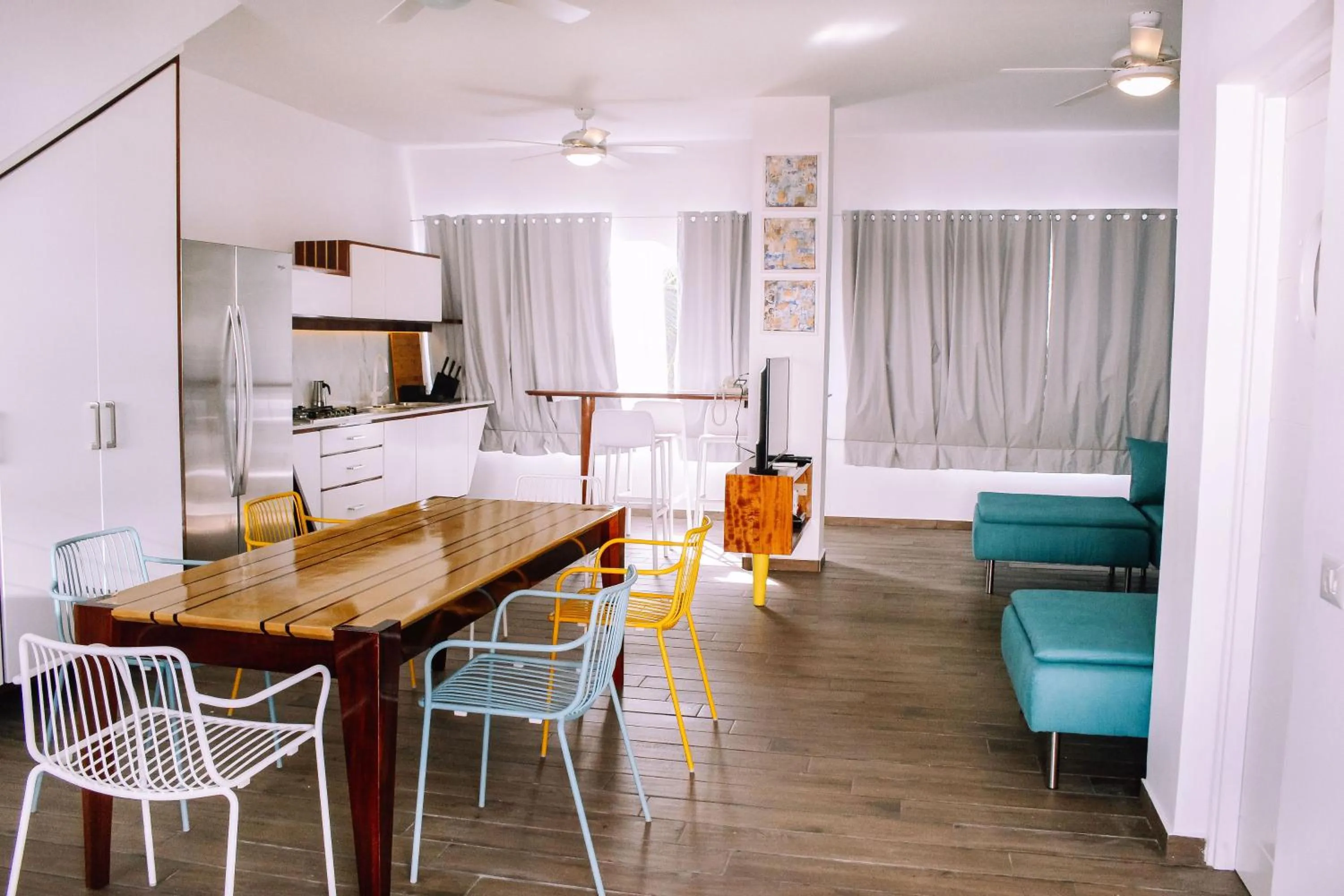 Living room in Puerto Plaza Las Terrenas