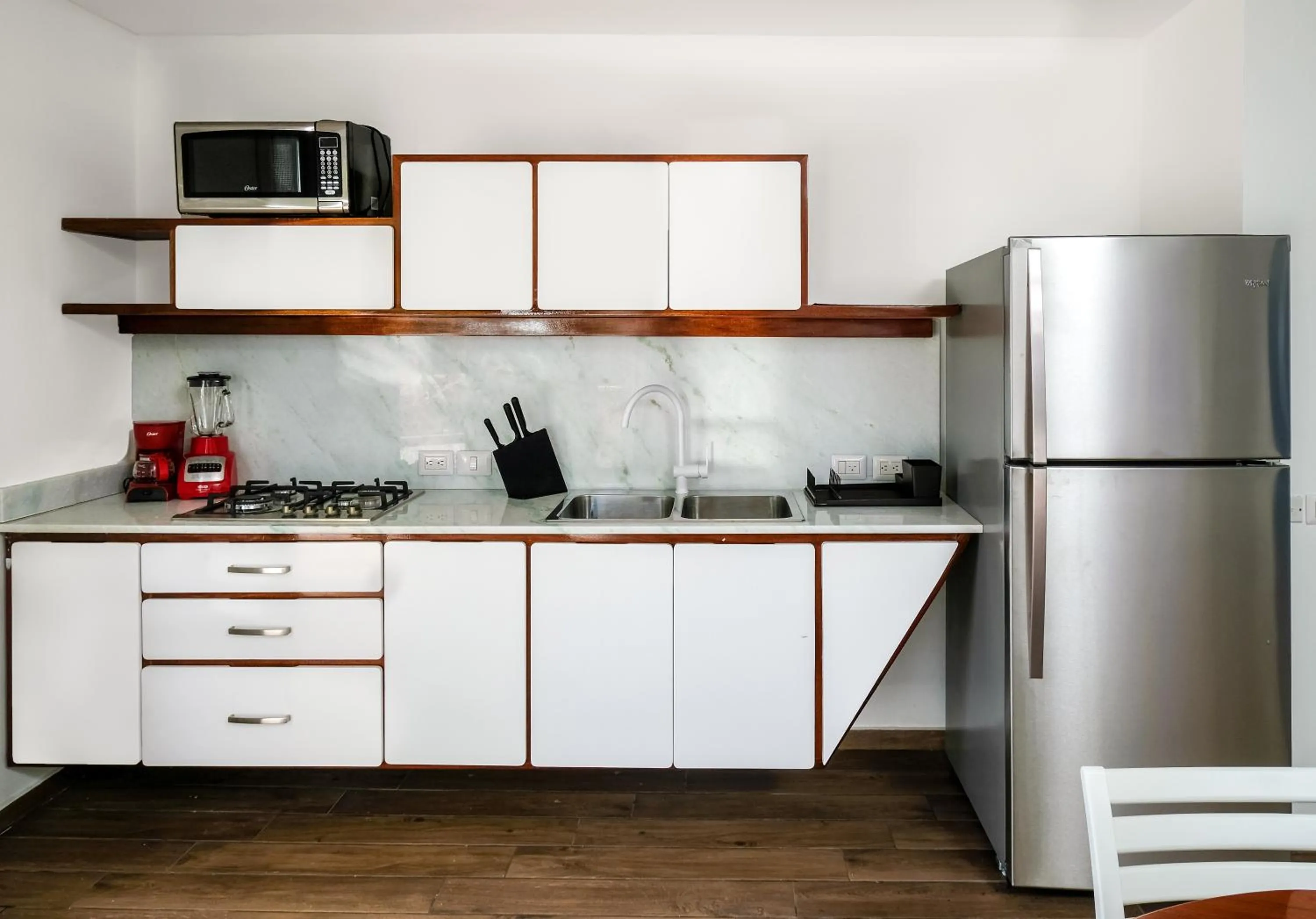 Kitchen or kitchenette in Puerto Plaza Las Terrenas