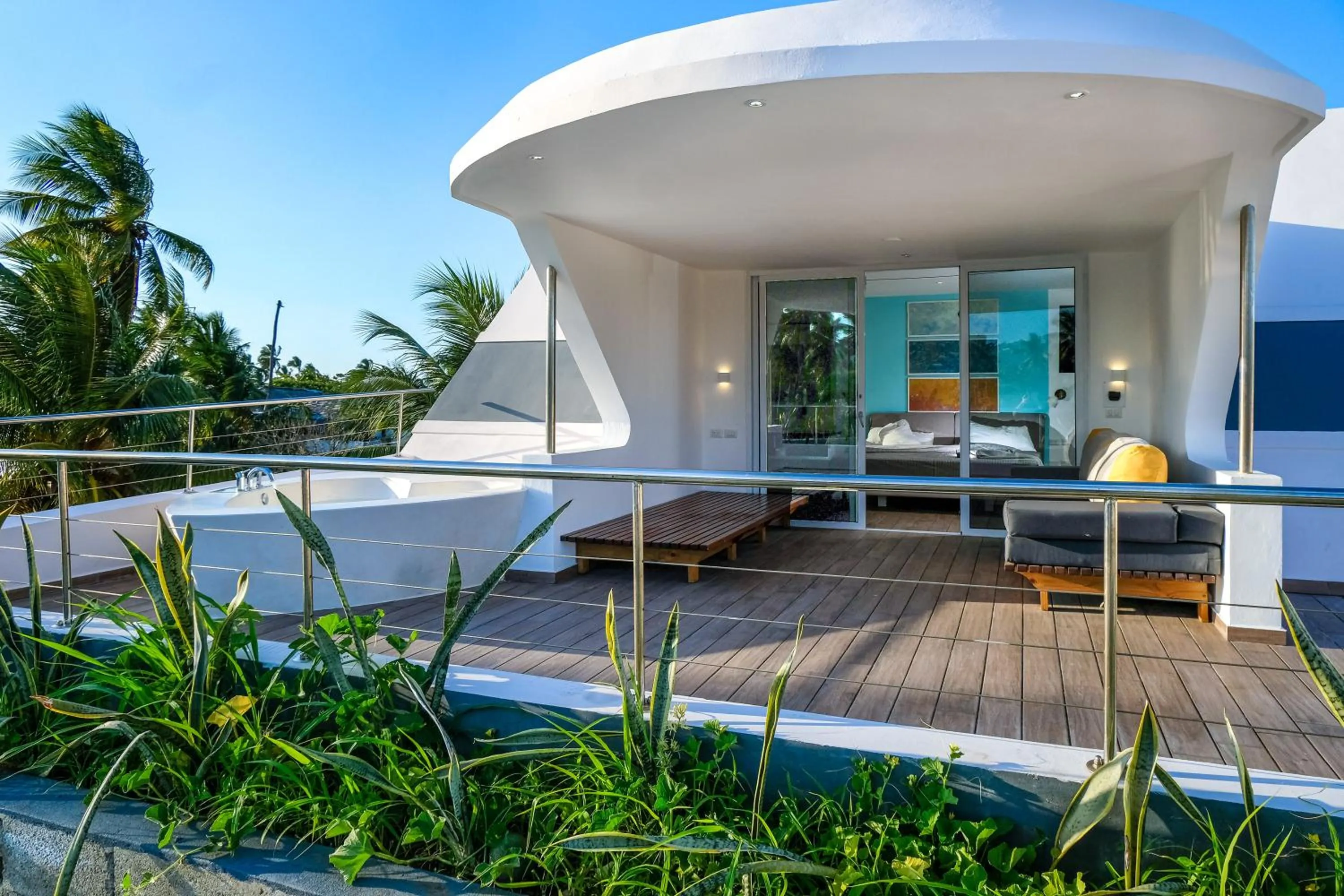 Balcony/Terrace in Puerto Plaza Las Terrenas