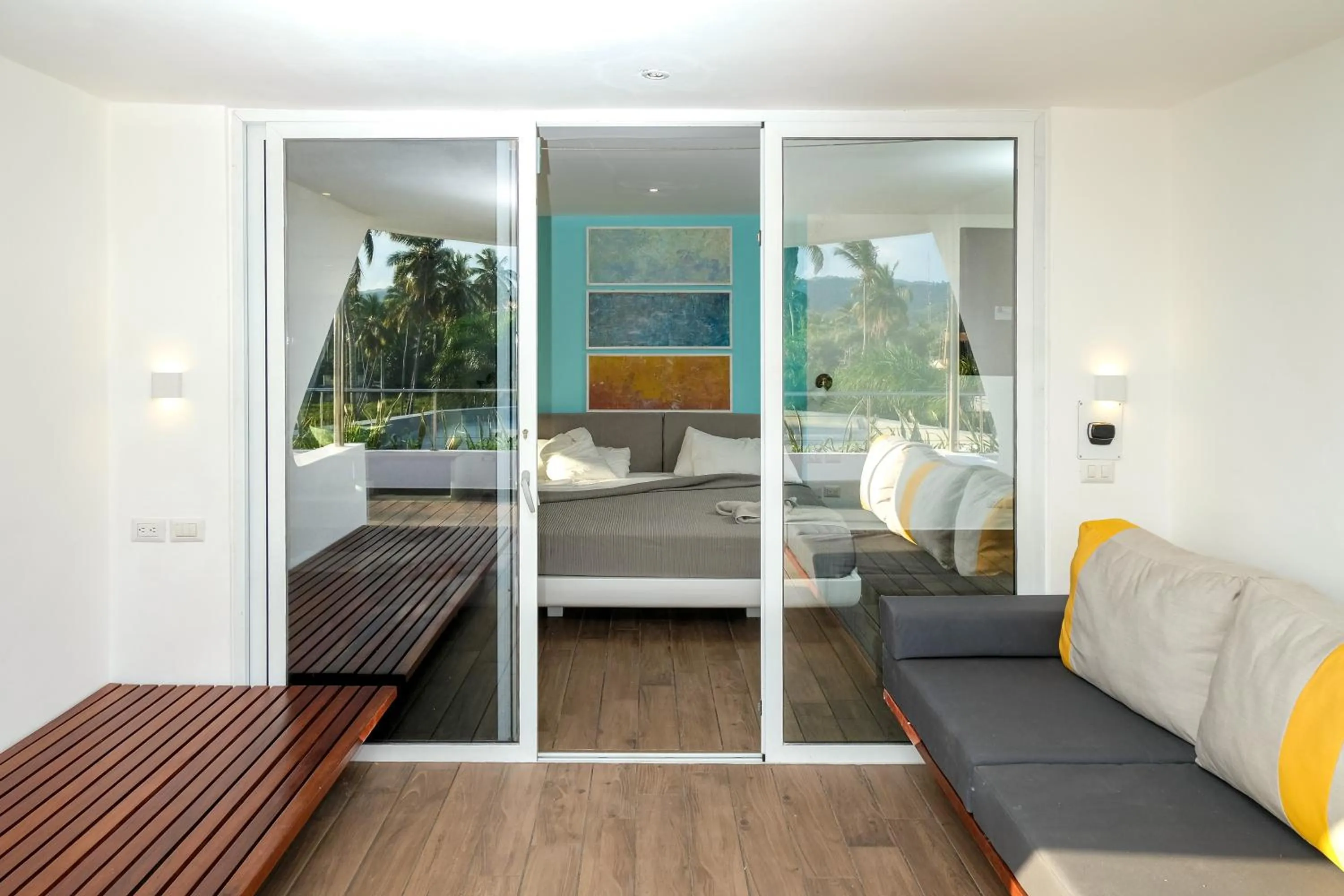 Facade/entrance in Puerto Plaza Las Terrenas