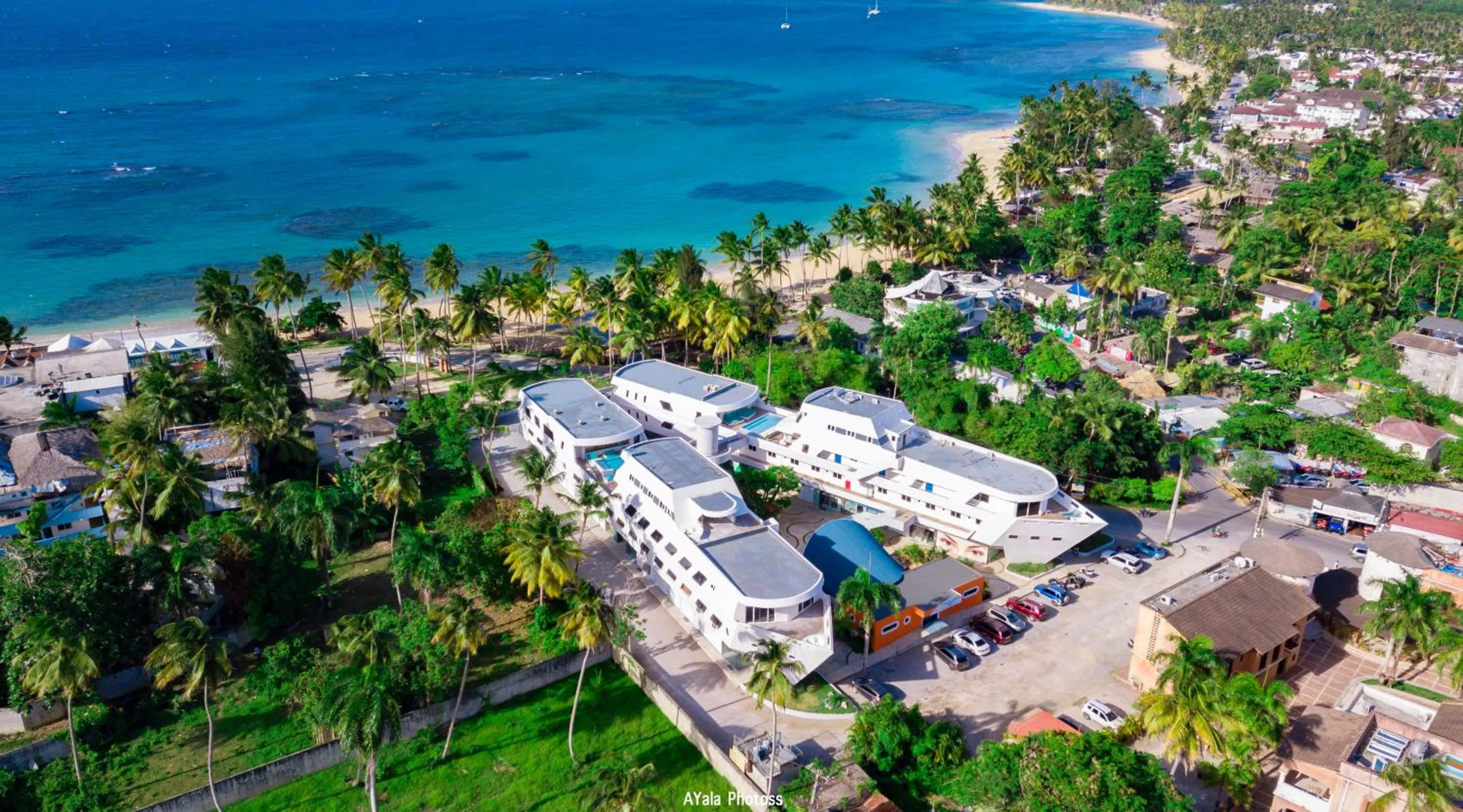 Bird's eye view in Puerto Plaza Las Terrenas