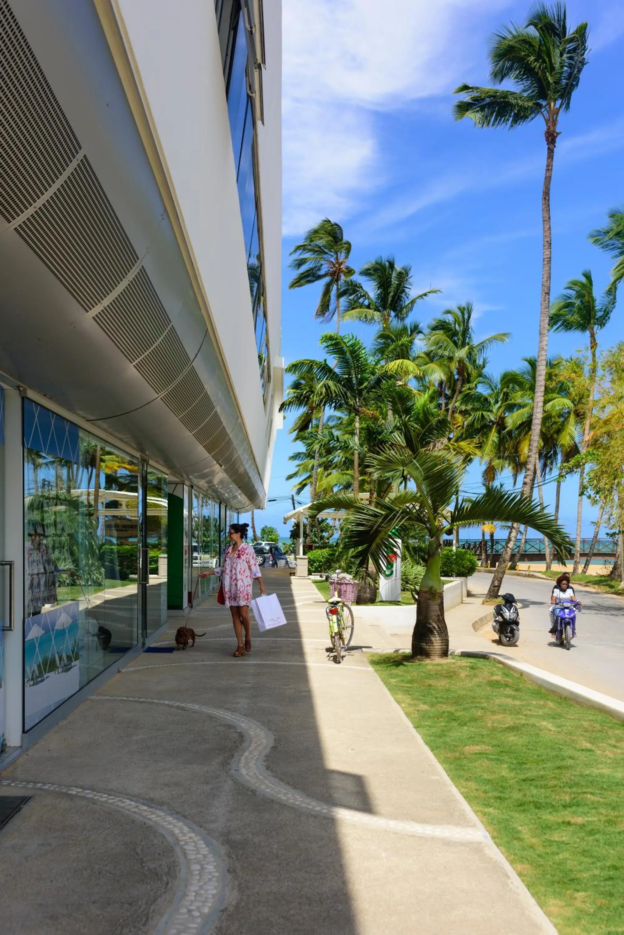 Facade/entrance in Puerto Plaza Las Terrenas