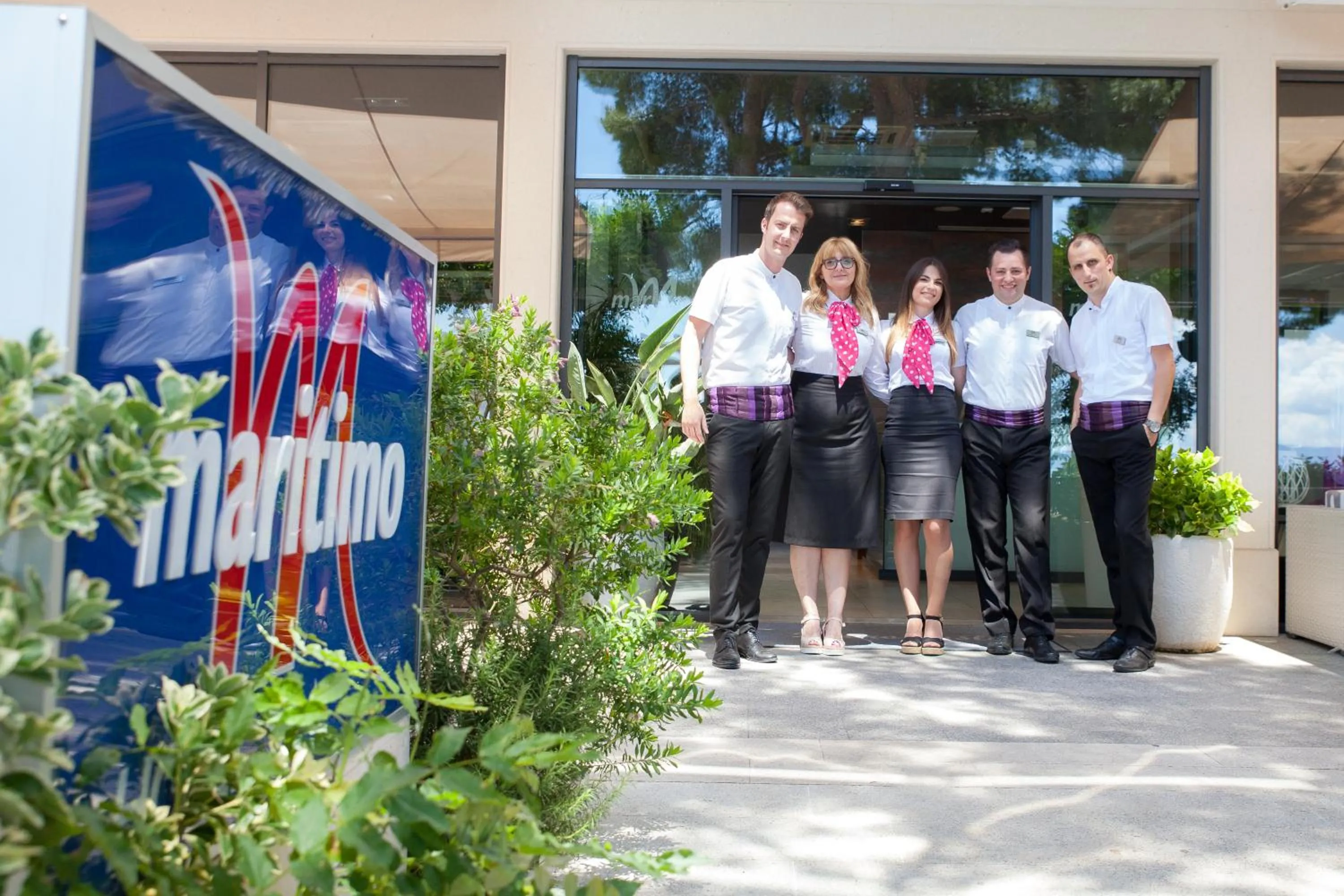 Staff in Hotel Maritimo