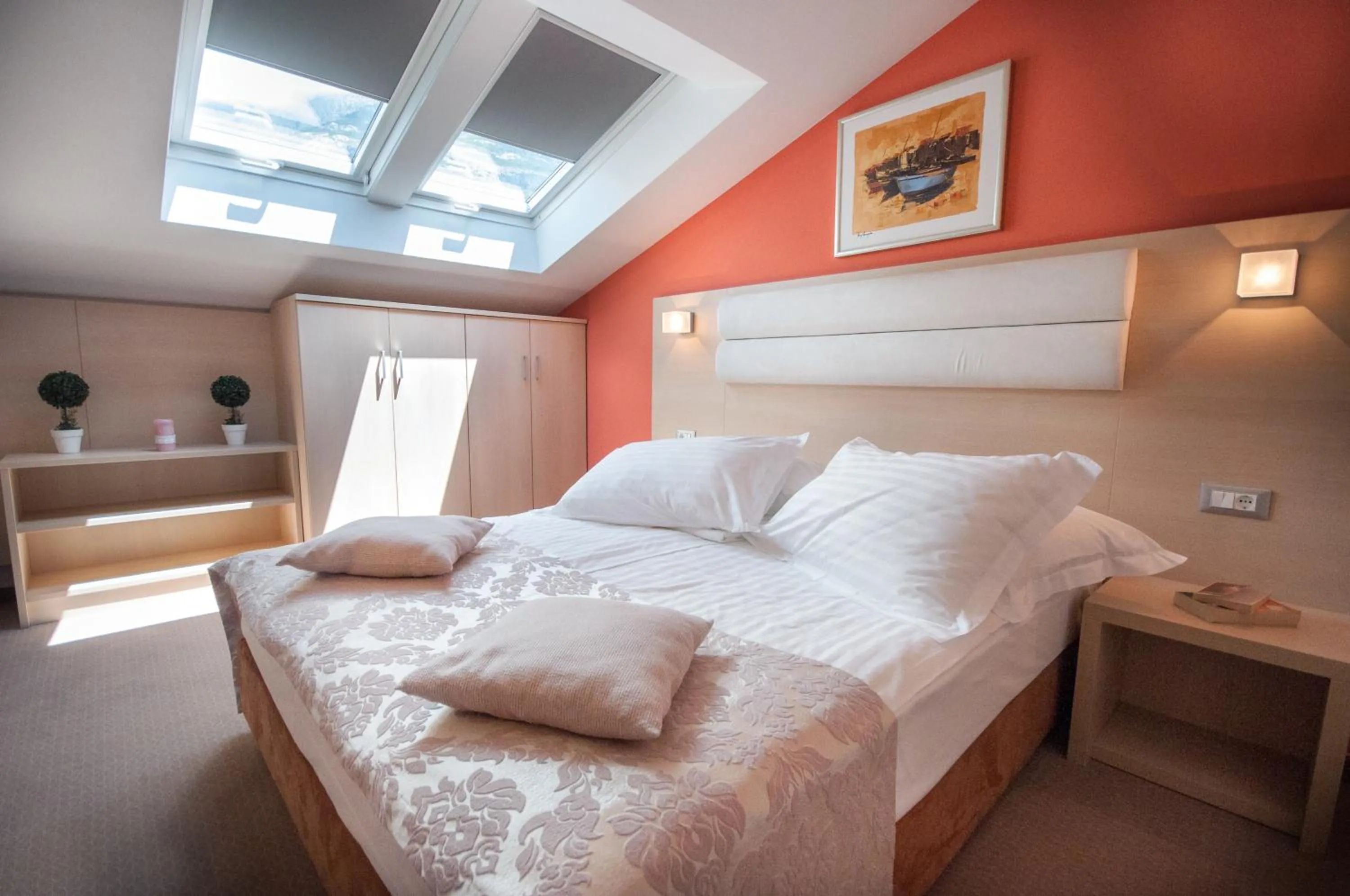 Bed in Hotel Maritimo