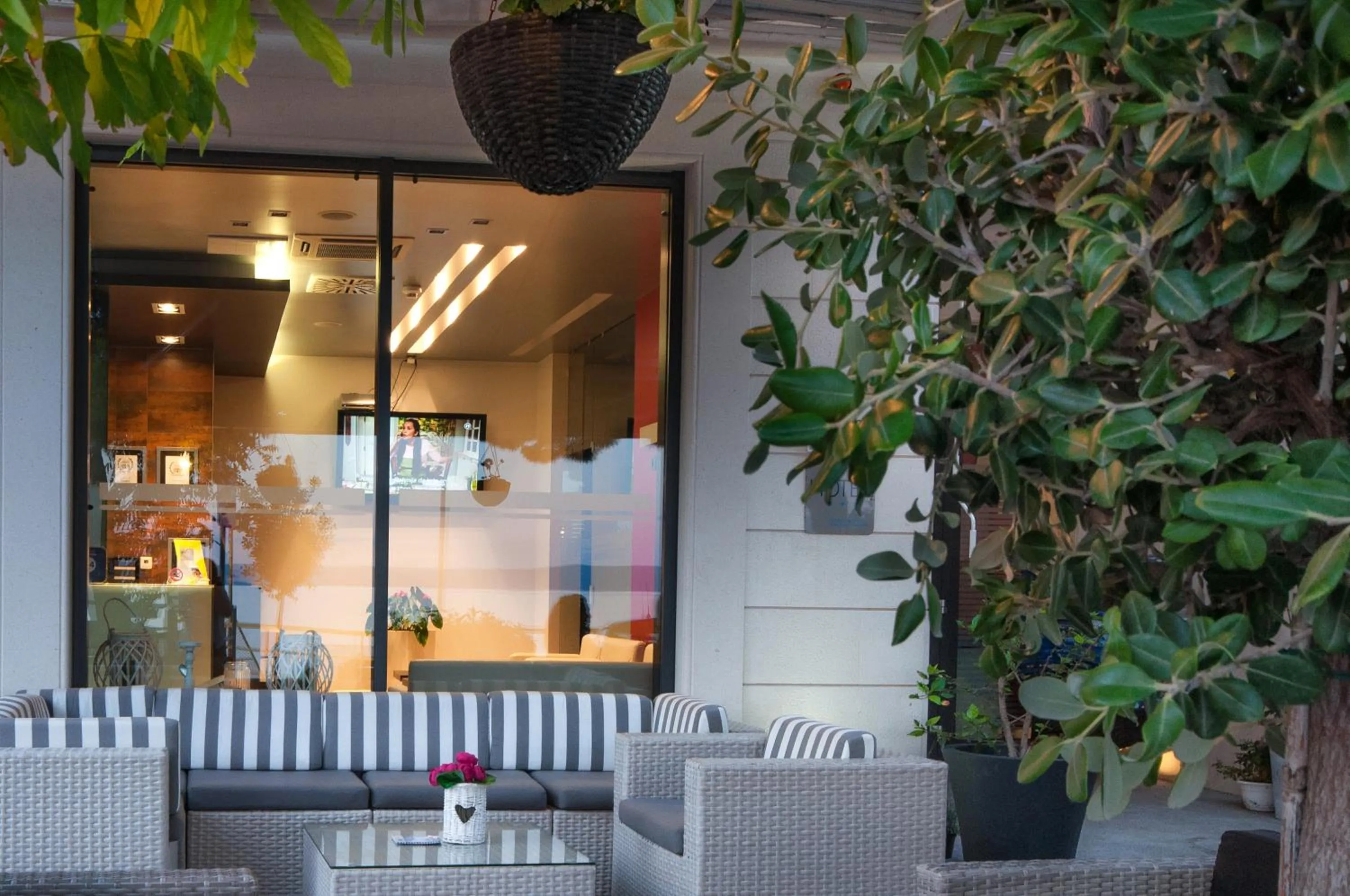 Patio in Hotel Maritimo