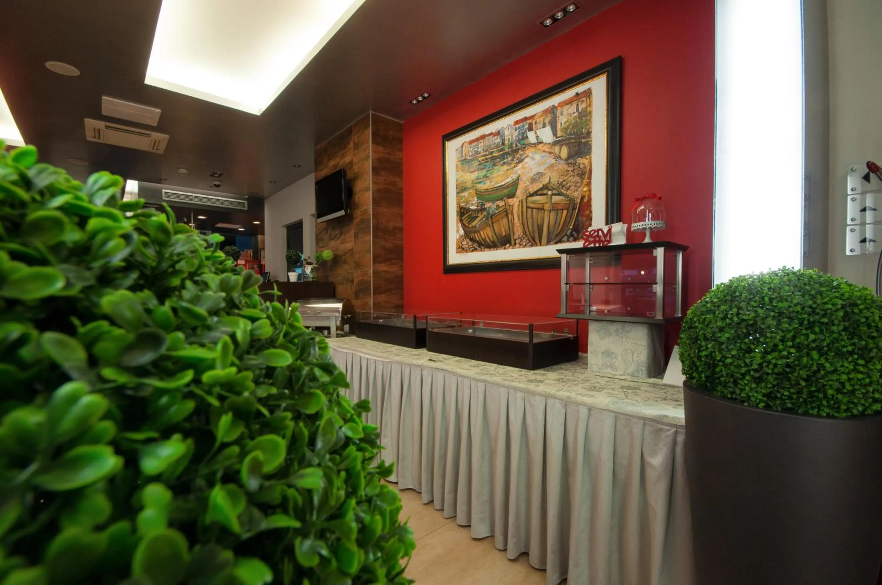 Lobby or reception in Hotel Maritimo