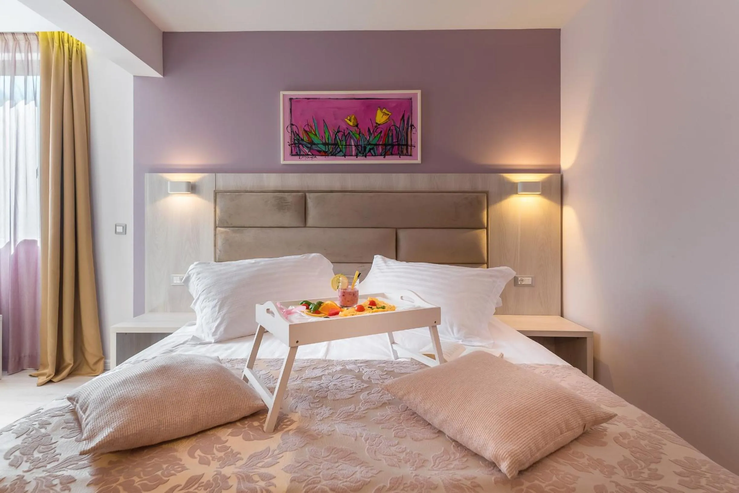 Bed in Hotel Maritimo