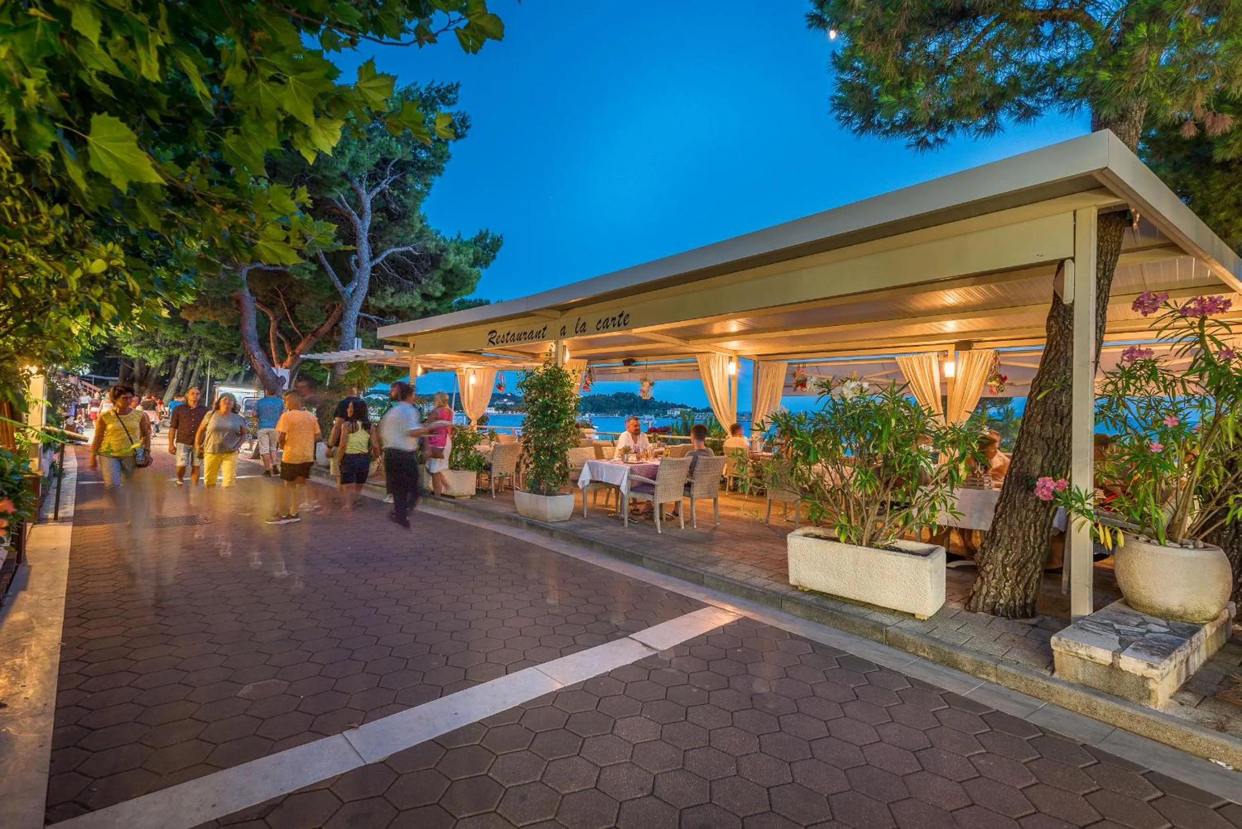 Patio in Hotel Maritimo