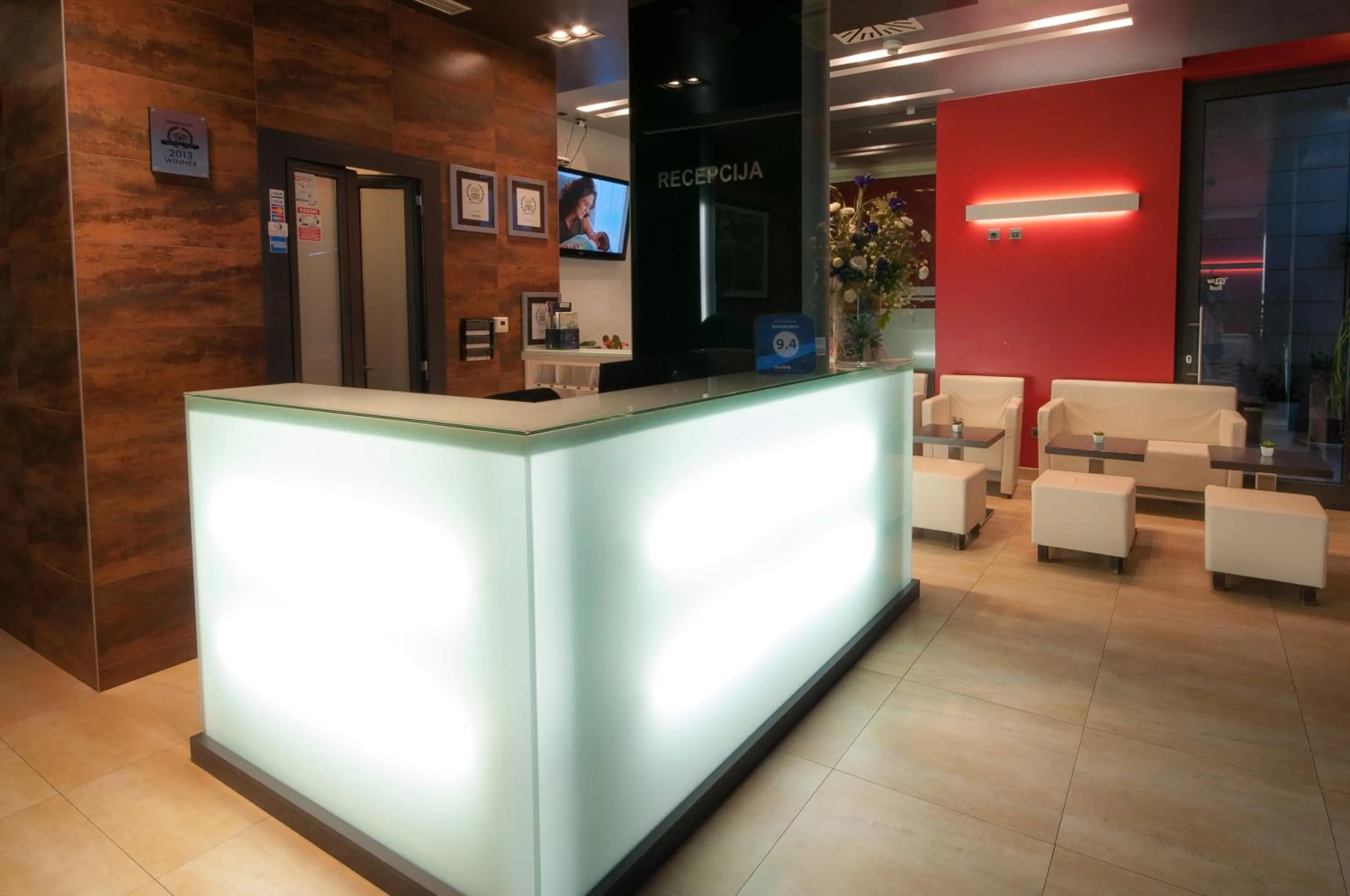 Lobby or reception in Hotel Maritimo