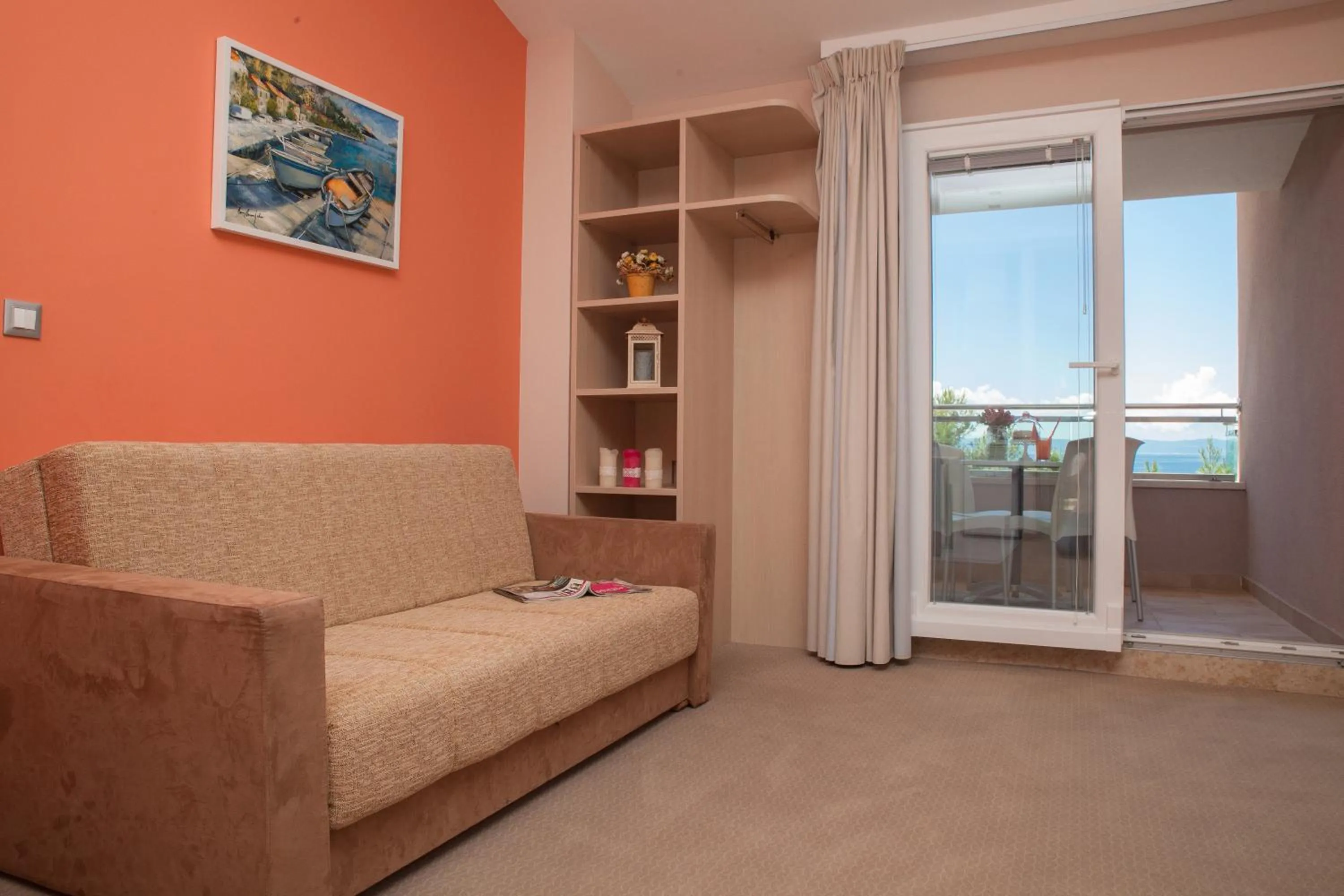 Bed in Hotel Maritimo