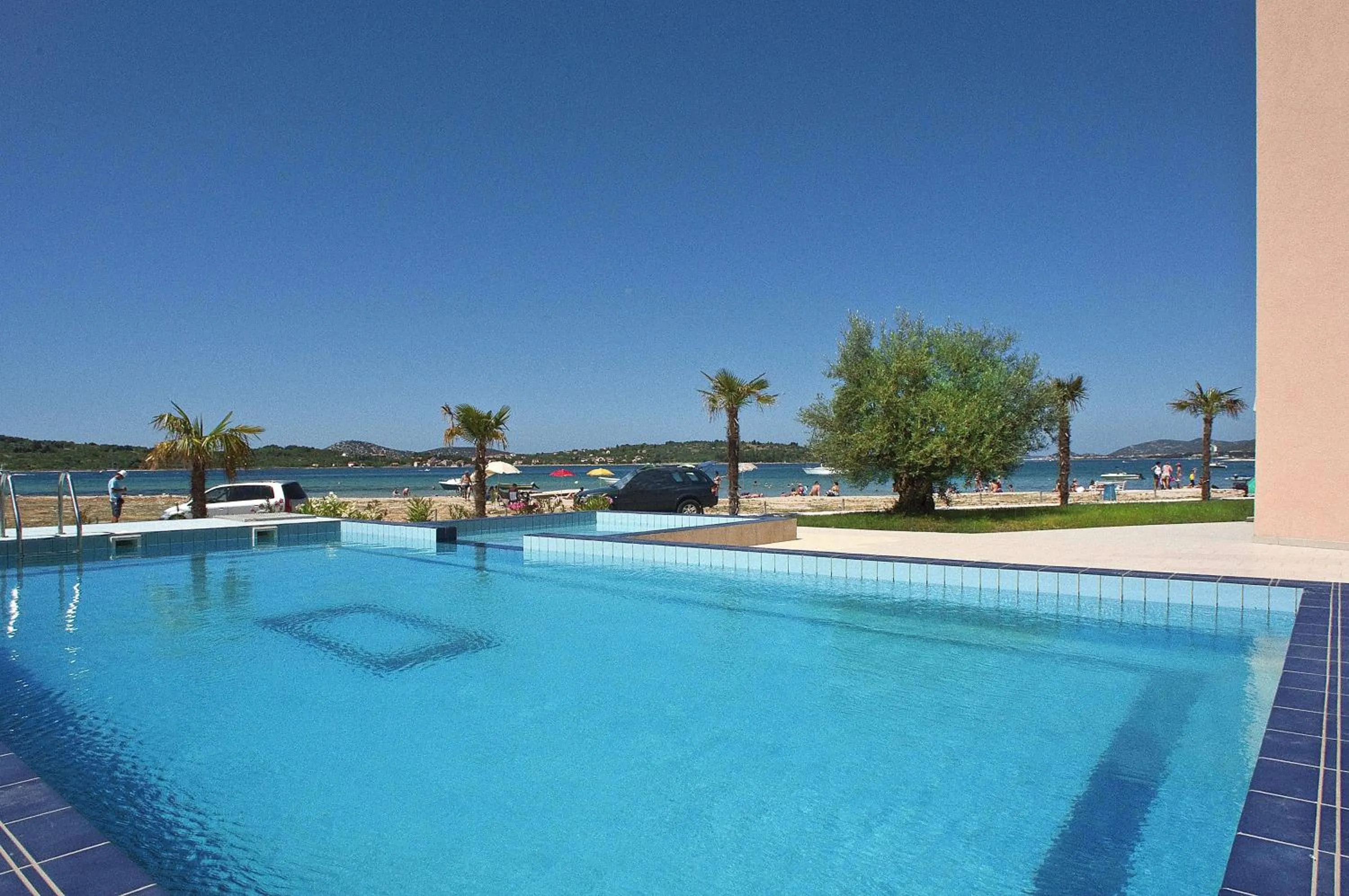 Swimming pool in Hotel Duje