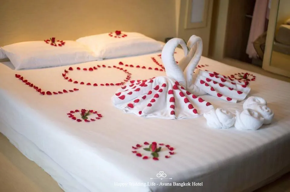 Bed in Amatara Hotel