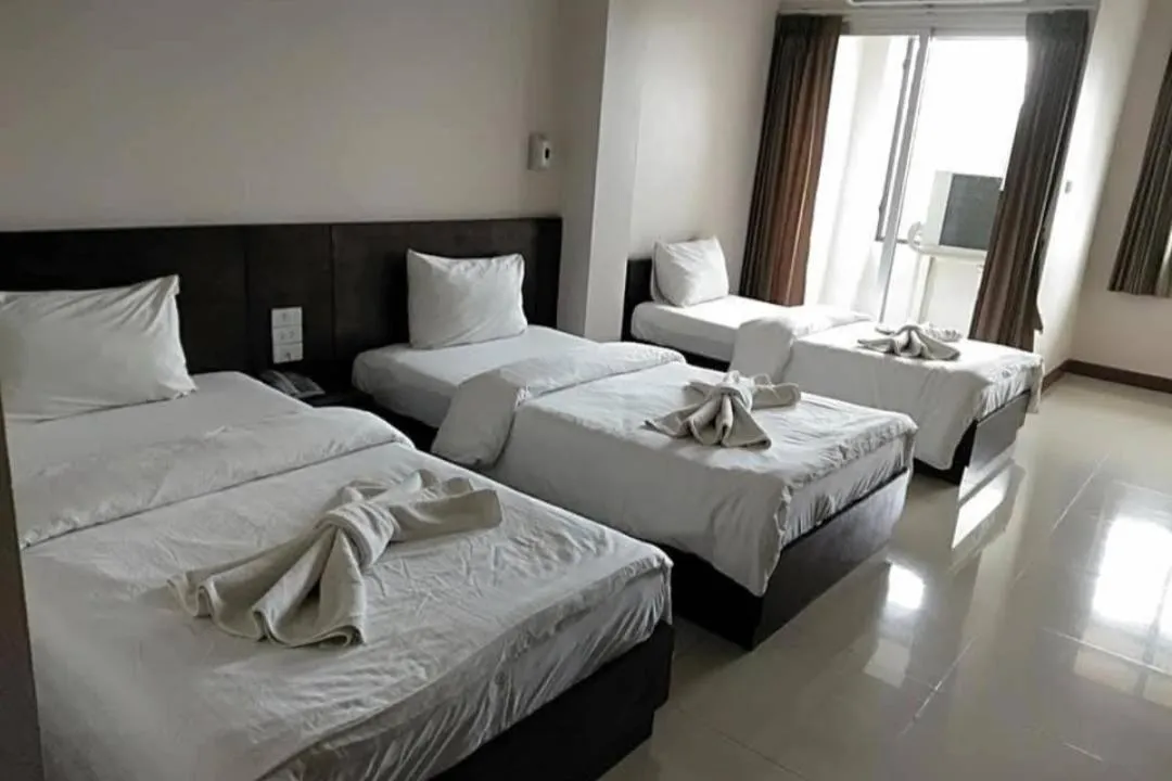 Bed in Amatara Hotel