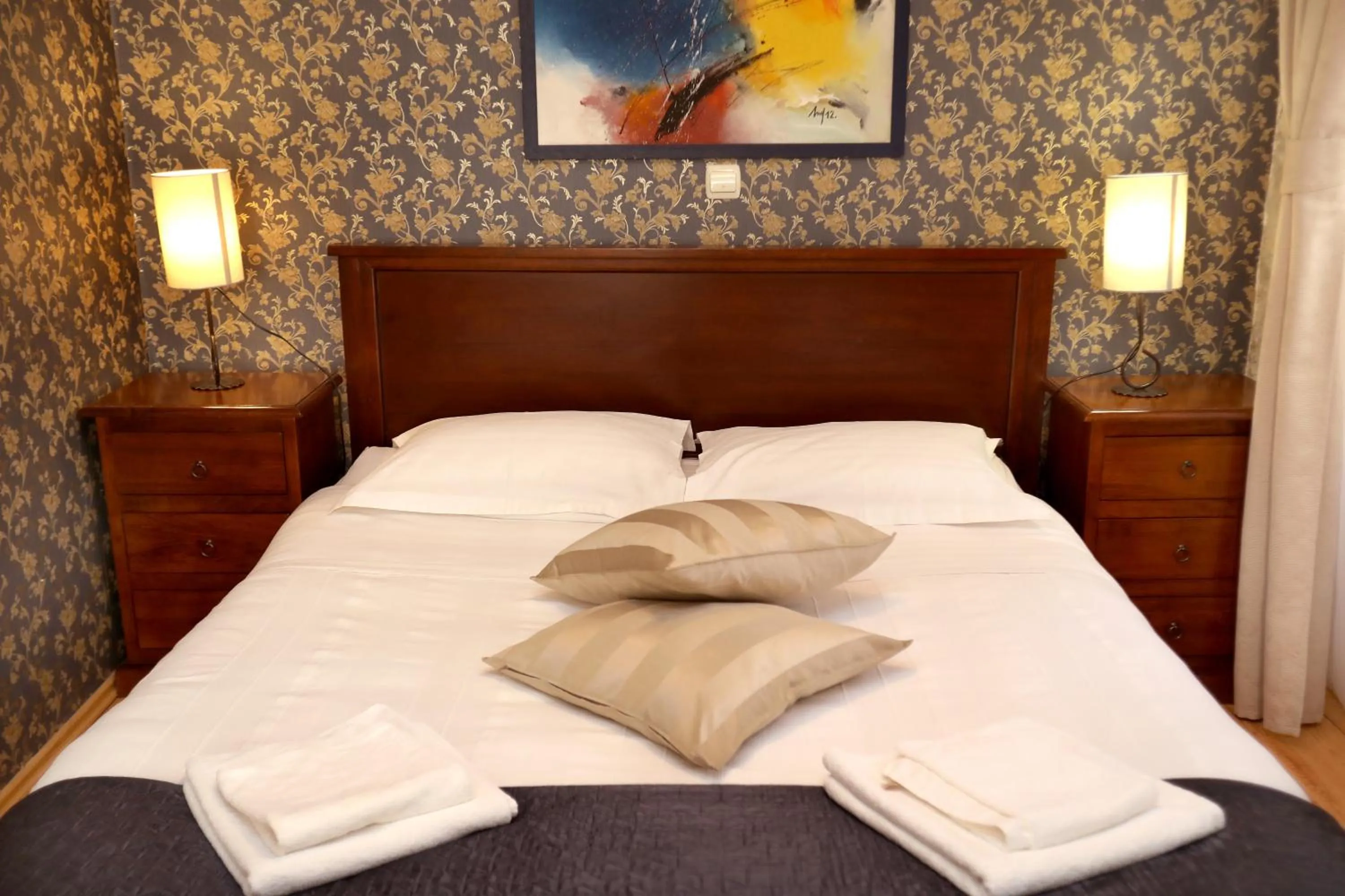 Bed in Villa Carrara