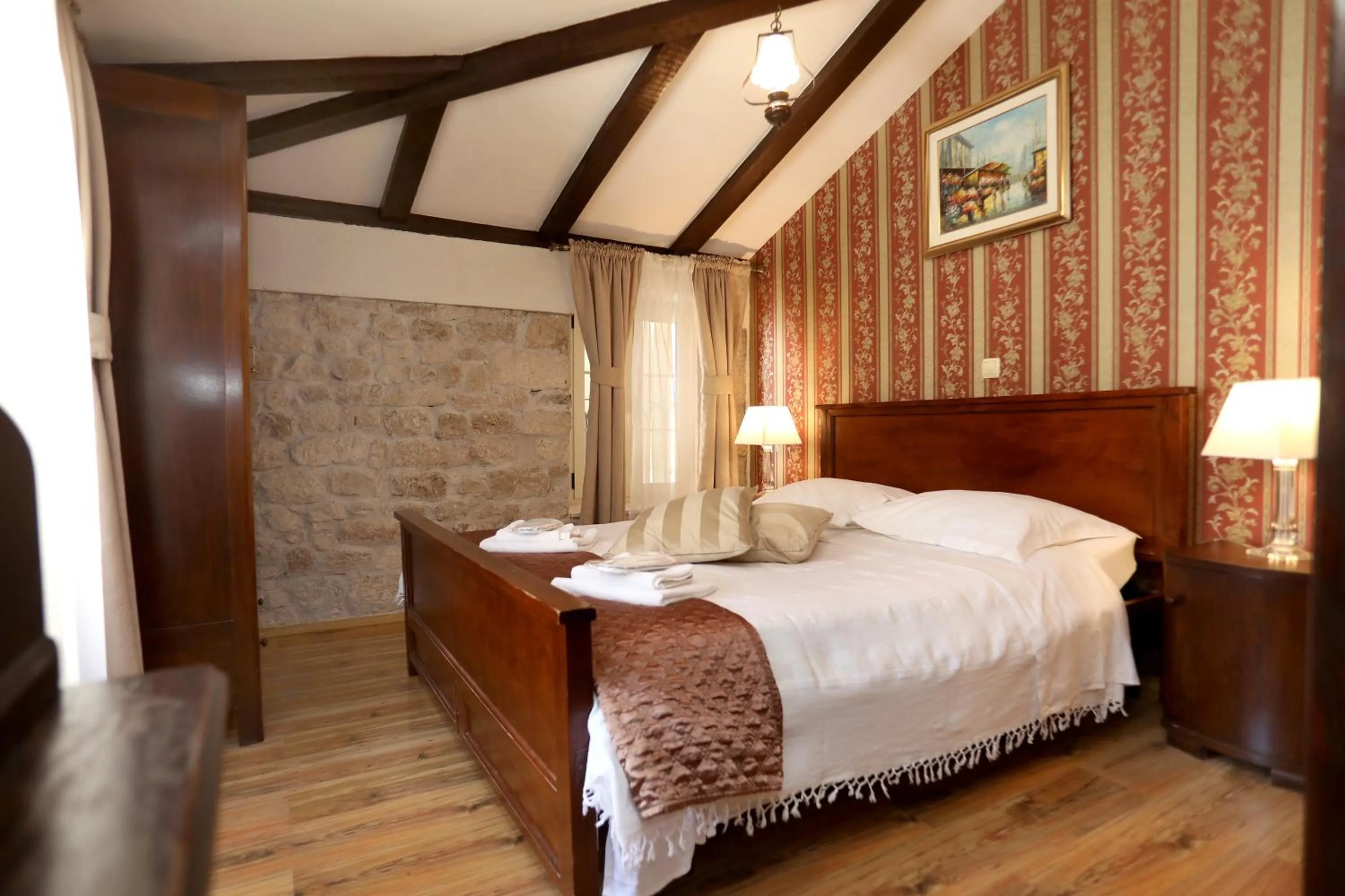 Bed in Villa Carrara