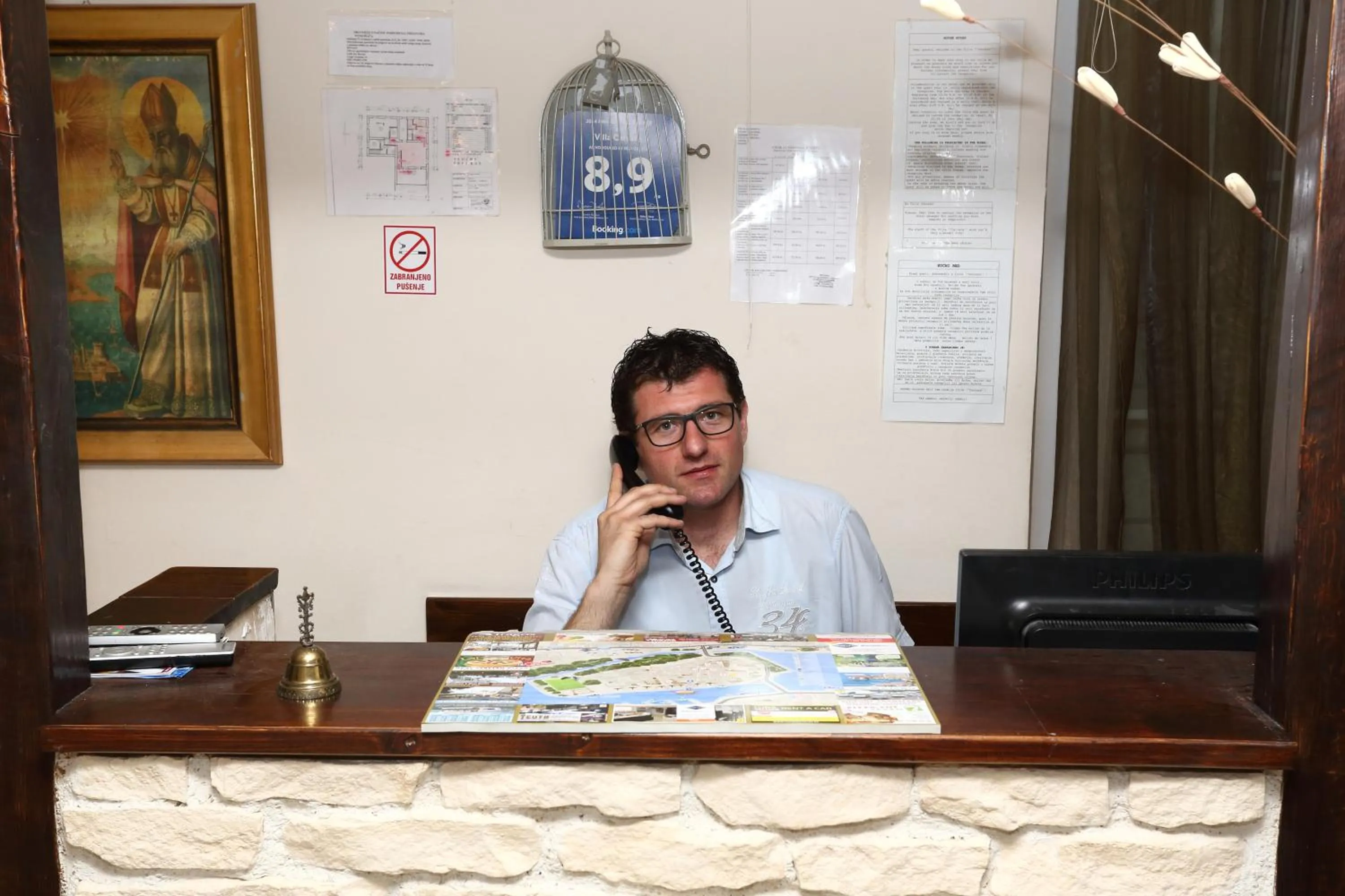 Staff in Villa Carrara