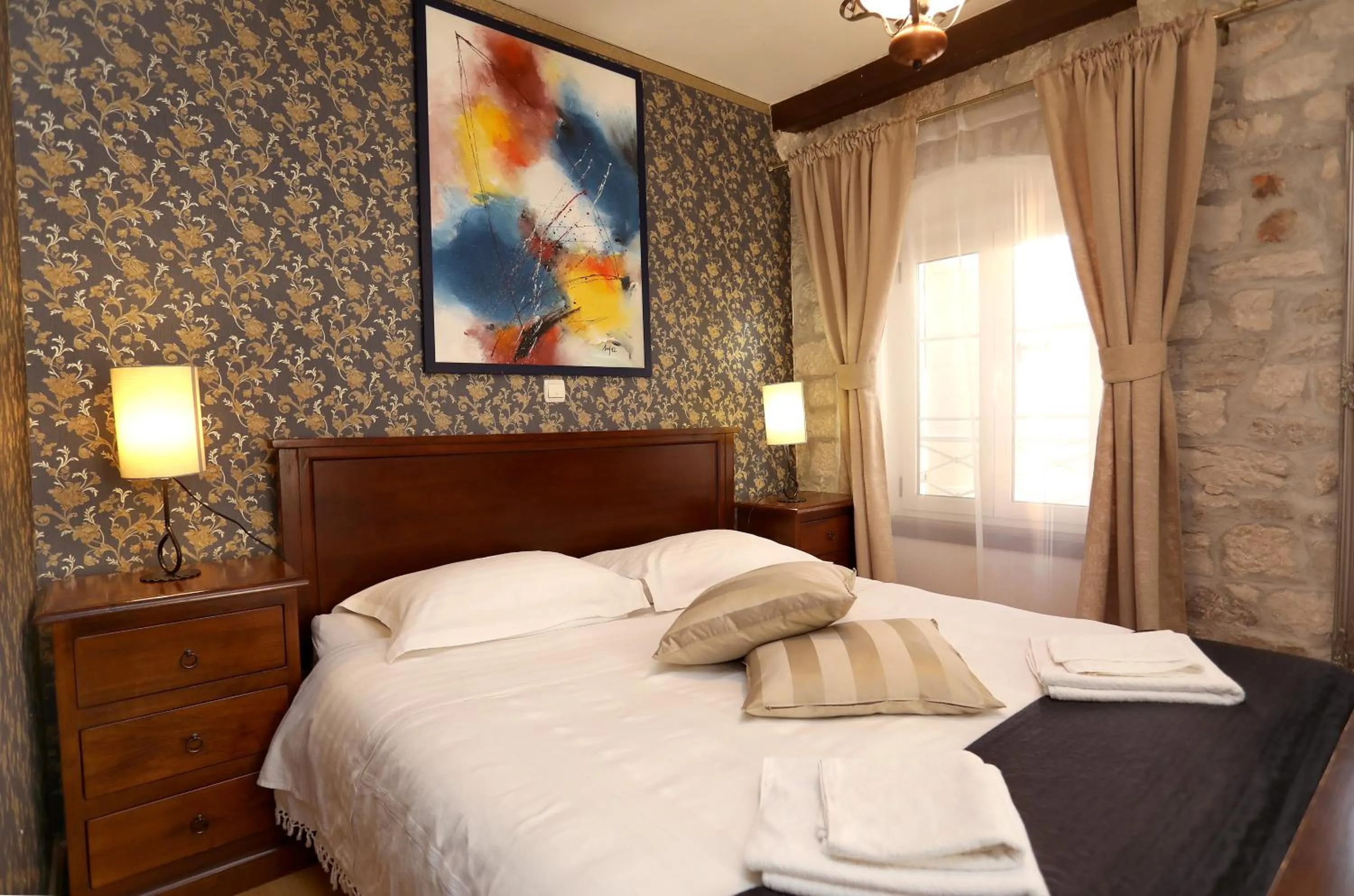 Bed in Villa Carrara